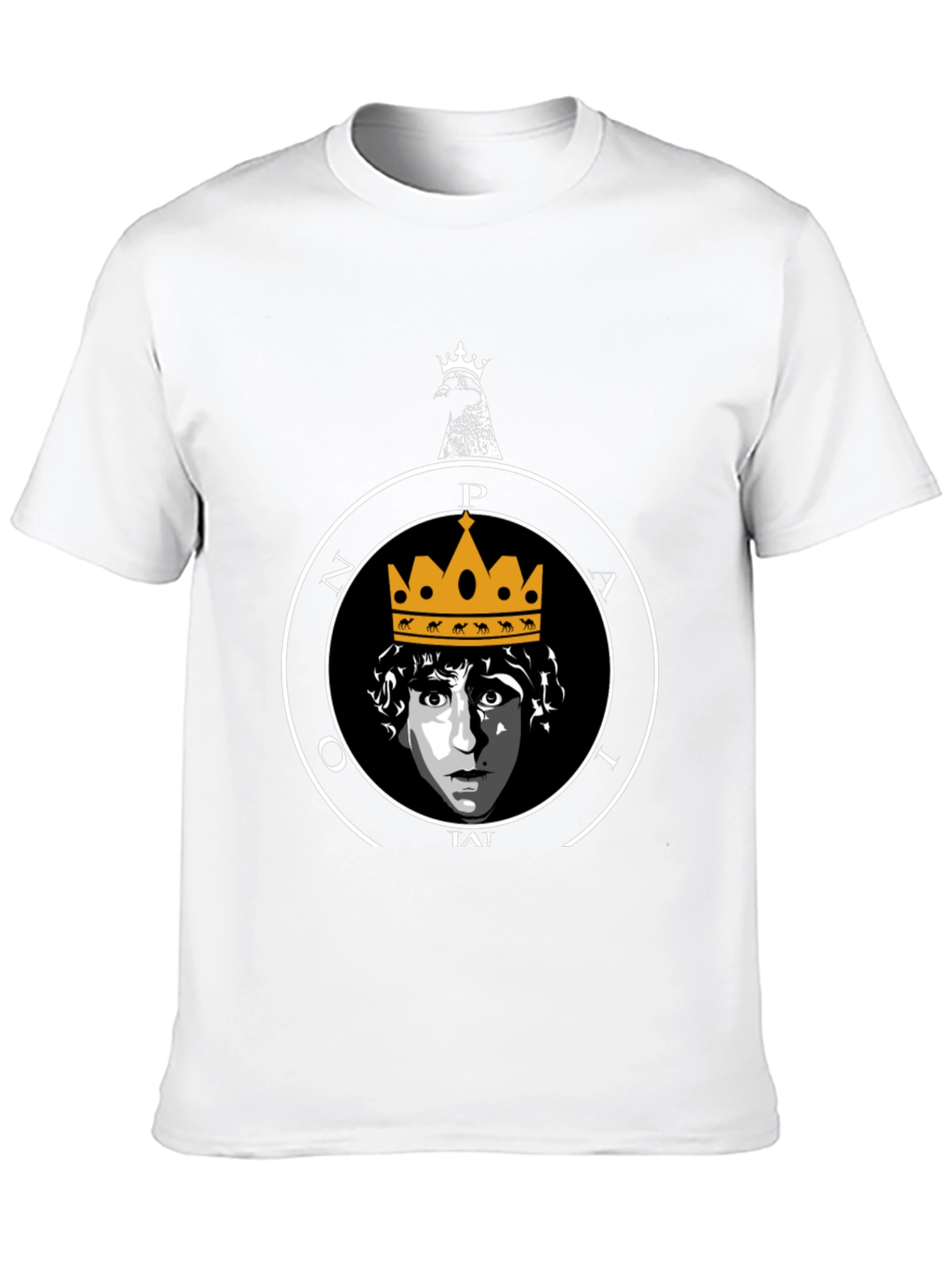 King Pigeon T-Shirt - Quirky Graphic Tee