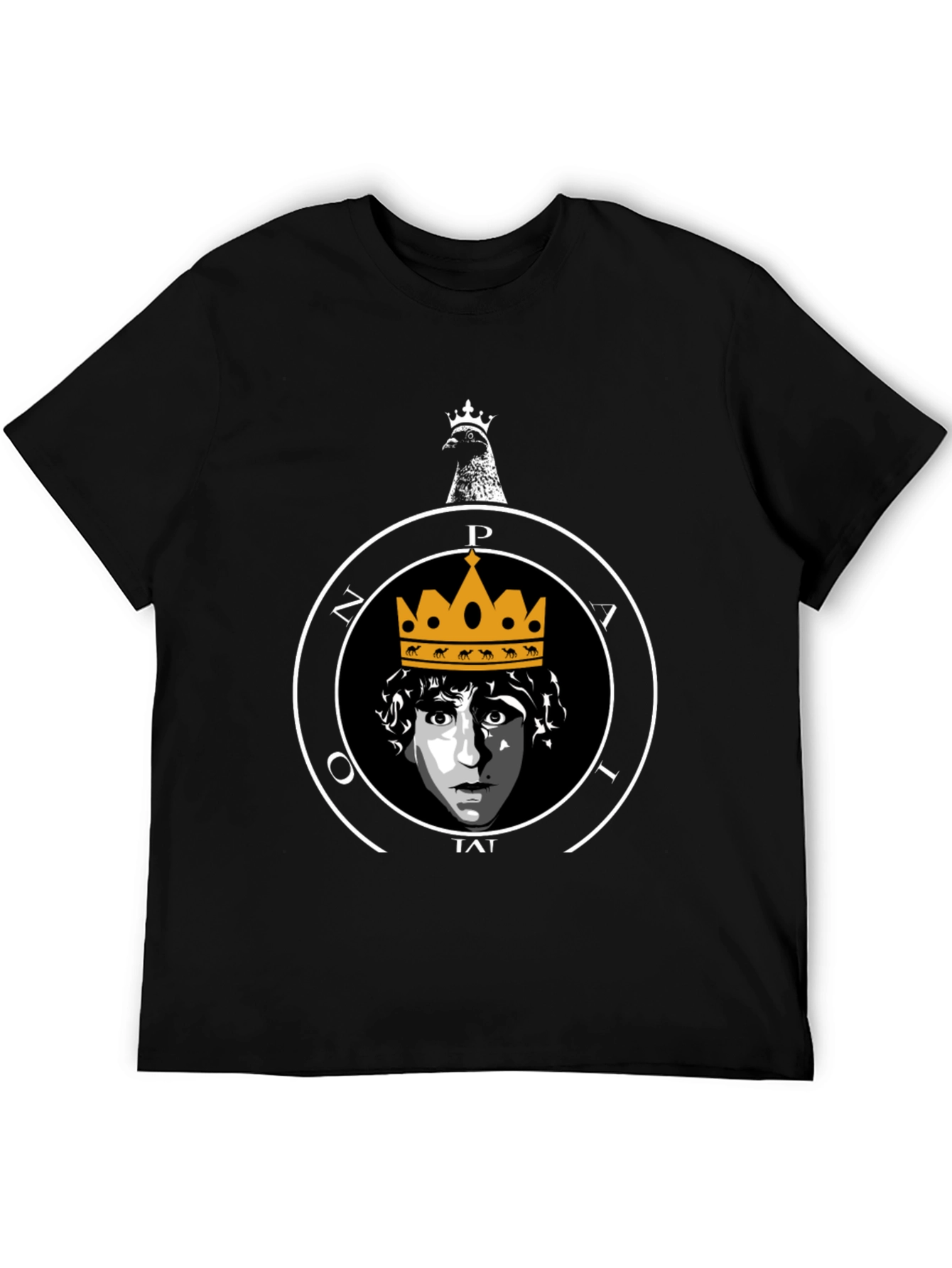 King Pigeon T-Shirt - Quirky Graphic Tee