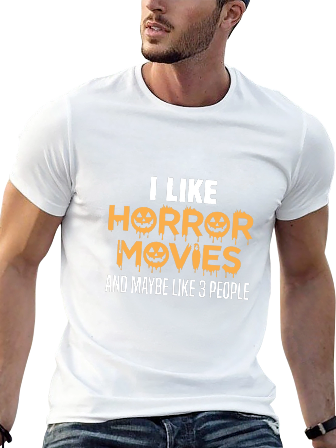 I Like Horror Movies Halloween T-Shirt