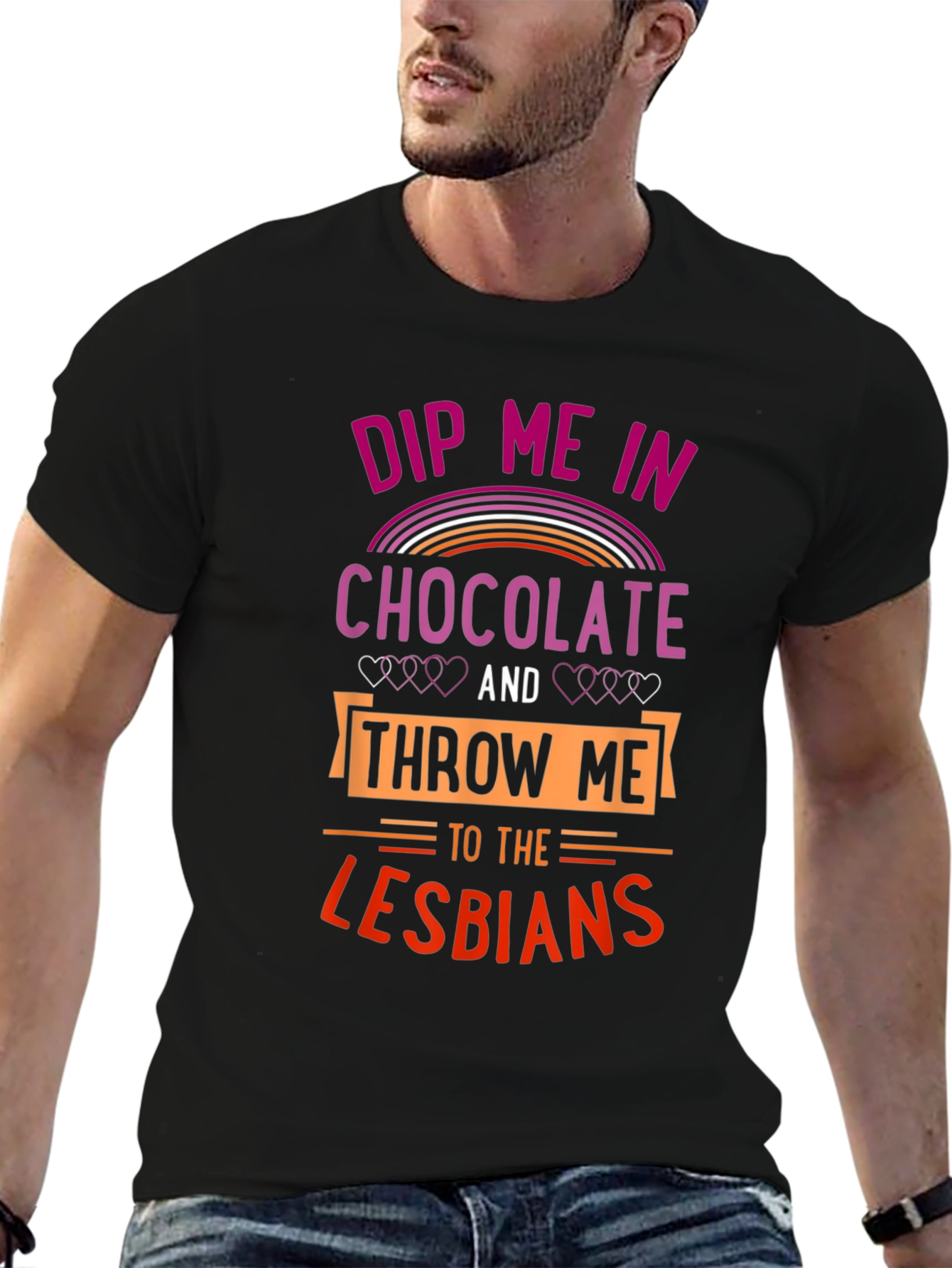 Dip Me In Chocolate Lesbians T-Shirt