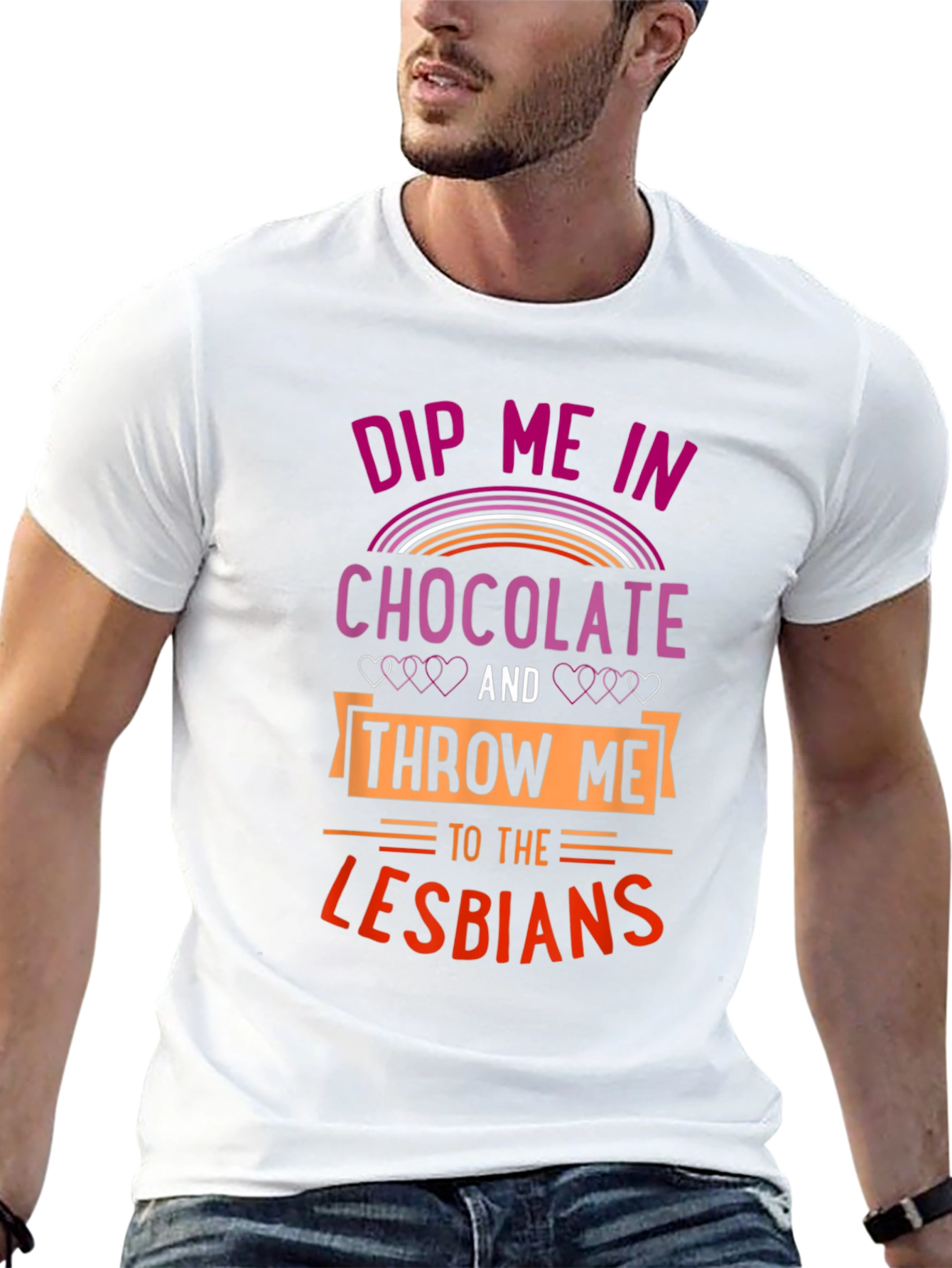Dip Me In Chocolate Lesbians T-Shirt