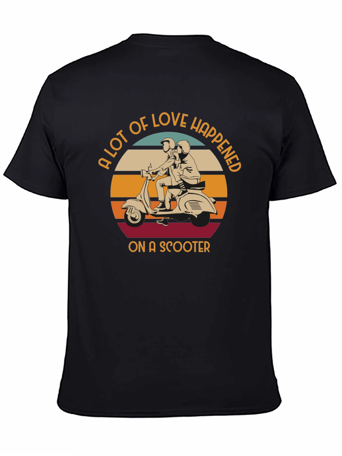 Love Happened on a Scooter T-Shirt