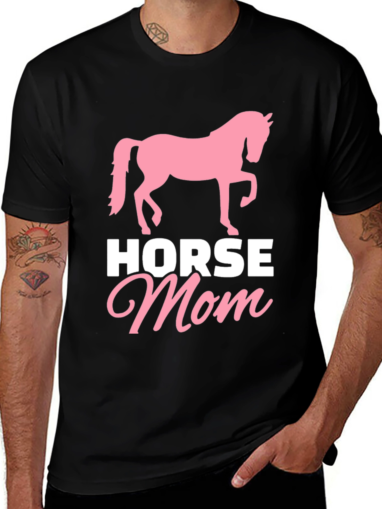 Horse Mom T-Shirt - Equestrian Gift