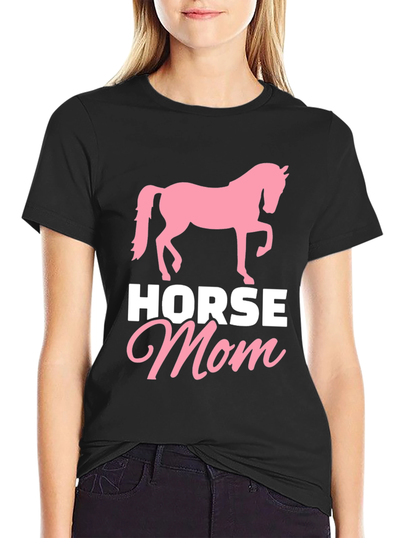 Horse Mom T-Shirt - Equestrian Gift