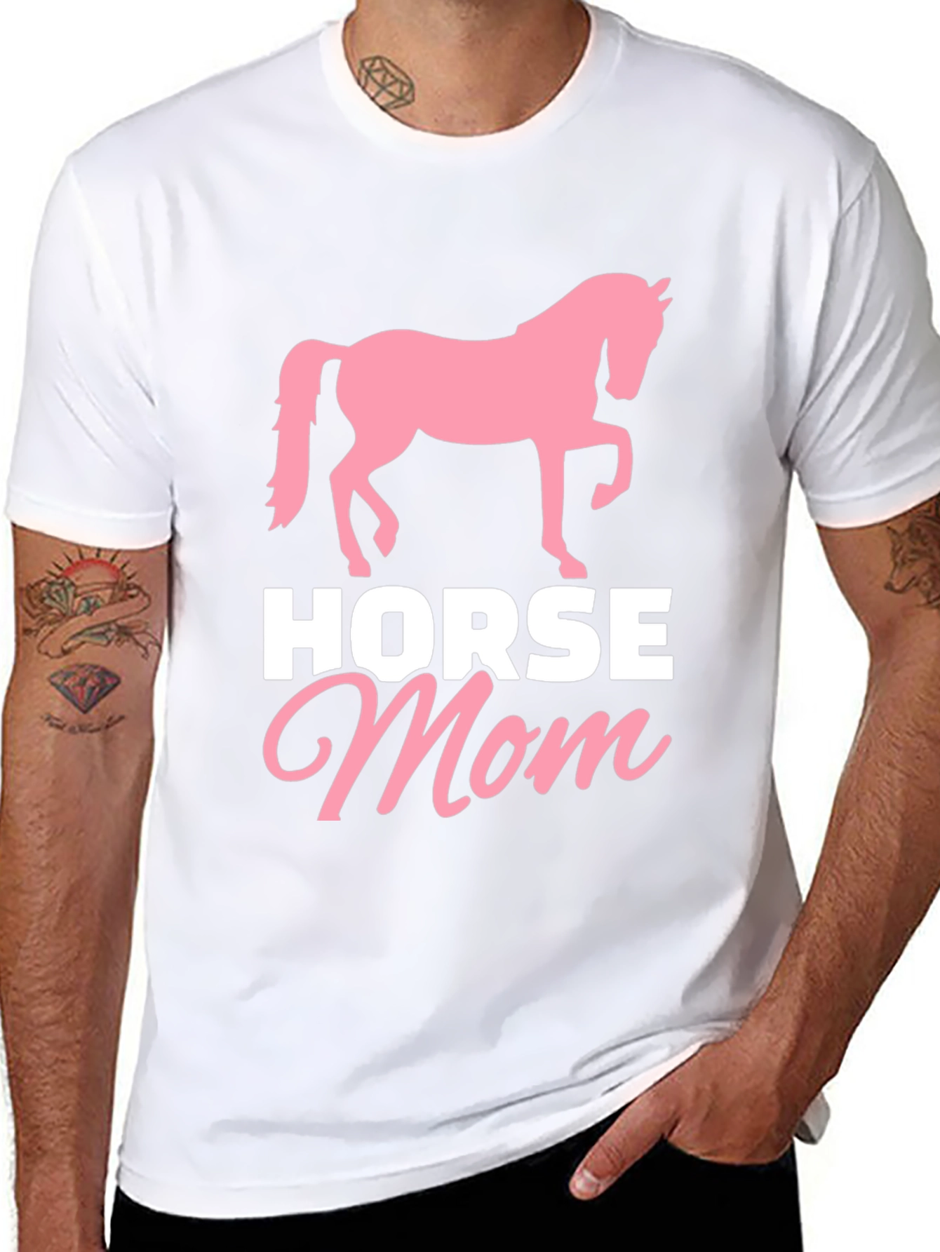 Horse Mom T-Shirt - Equestrian Gift