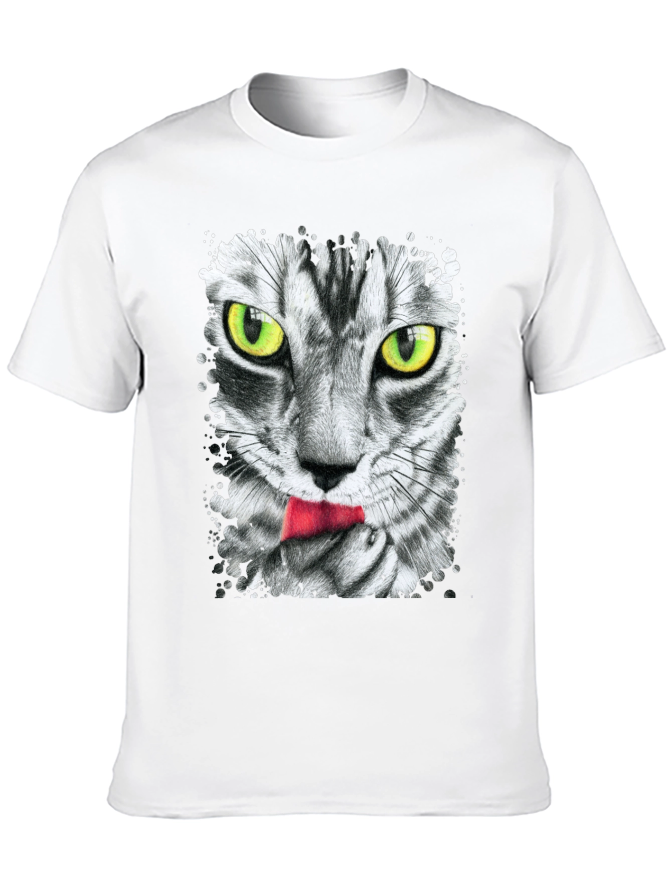 Cool Cat Tongue T-Shirt