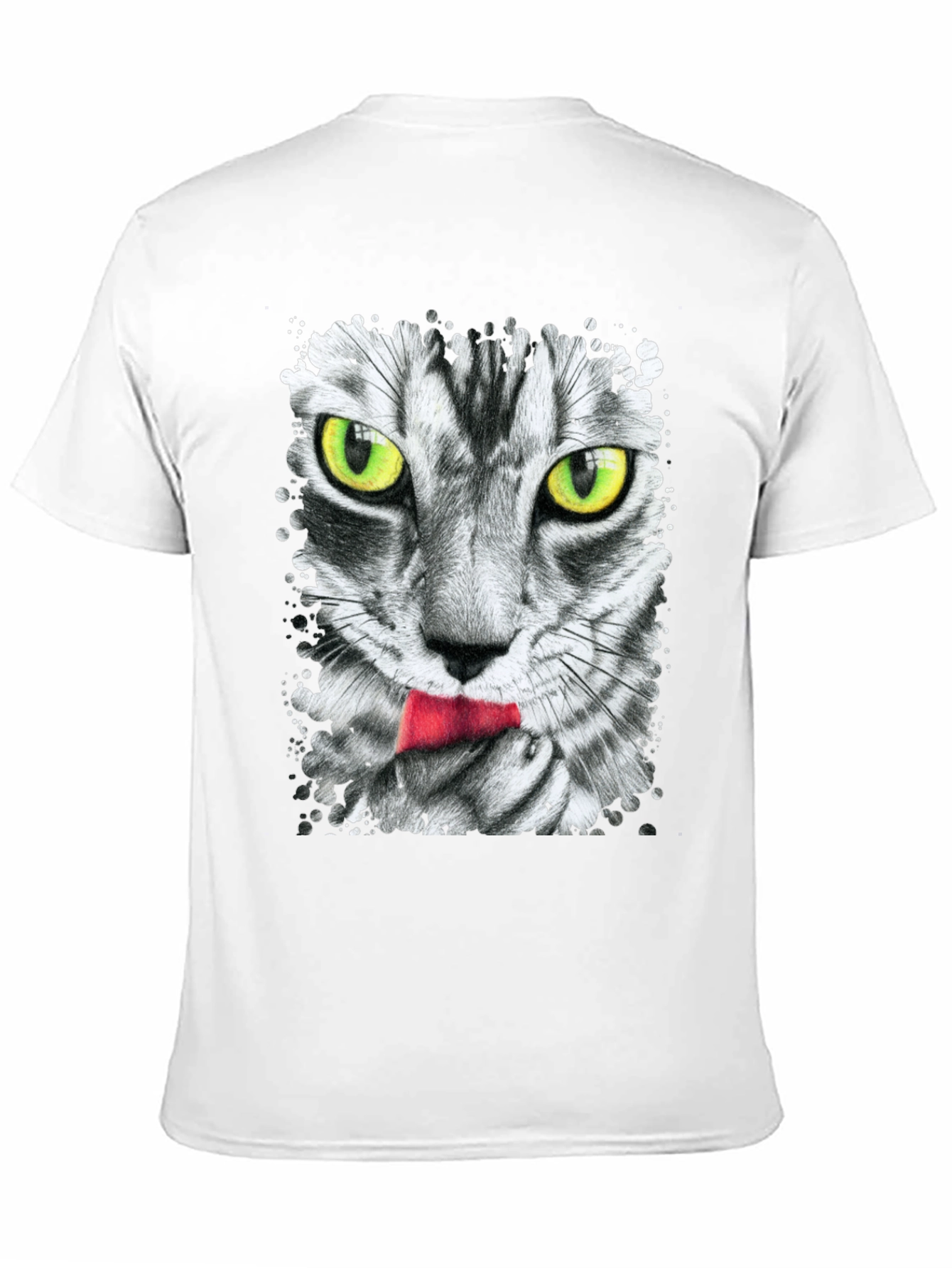 Cool Cat Tongue T-Shirt