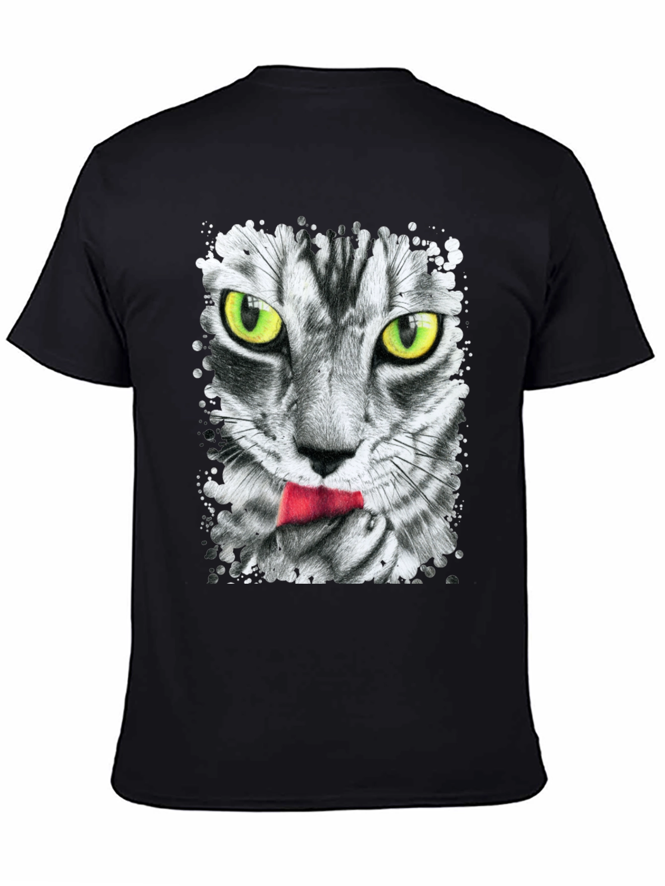 Cool Cat Tongue T-Shirt