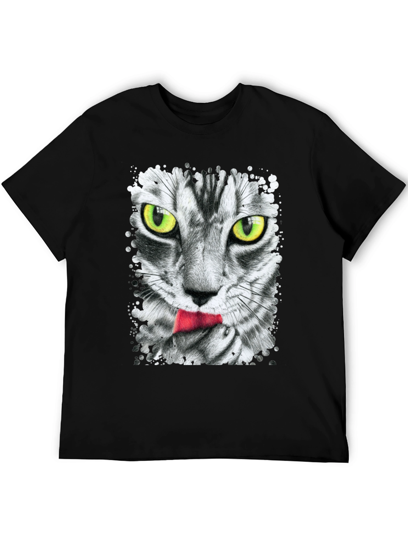Cool Cat Tongue T-Shirt