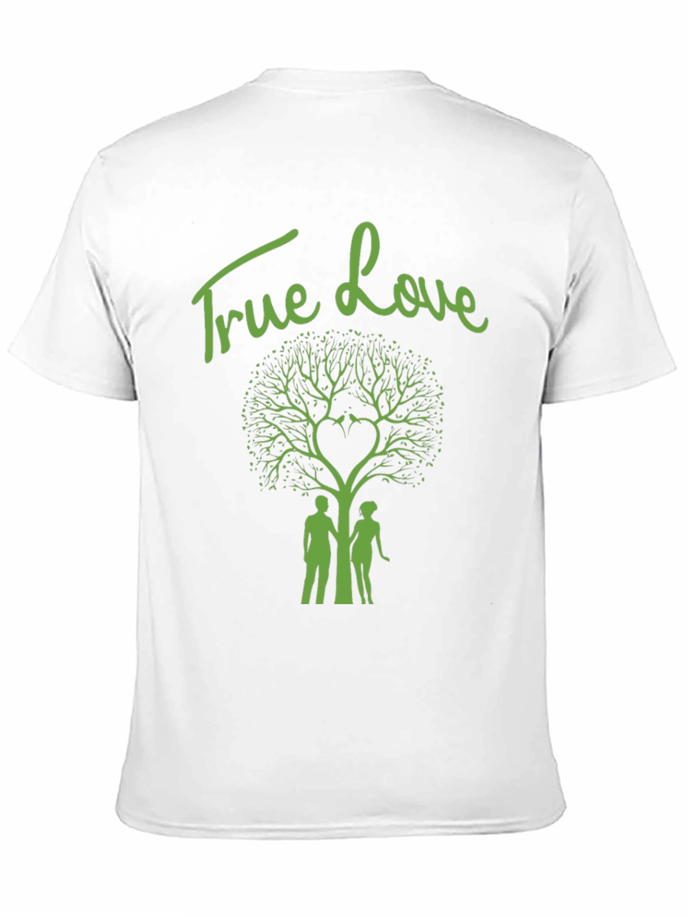 True Love Tree Graphic Tee - Stylish Black T-Shirt