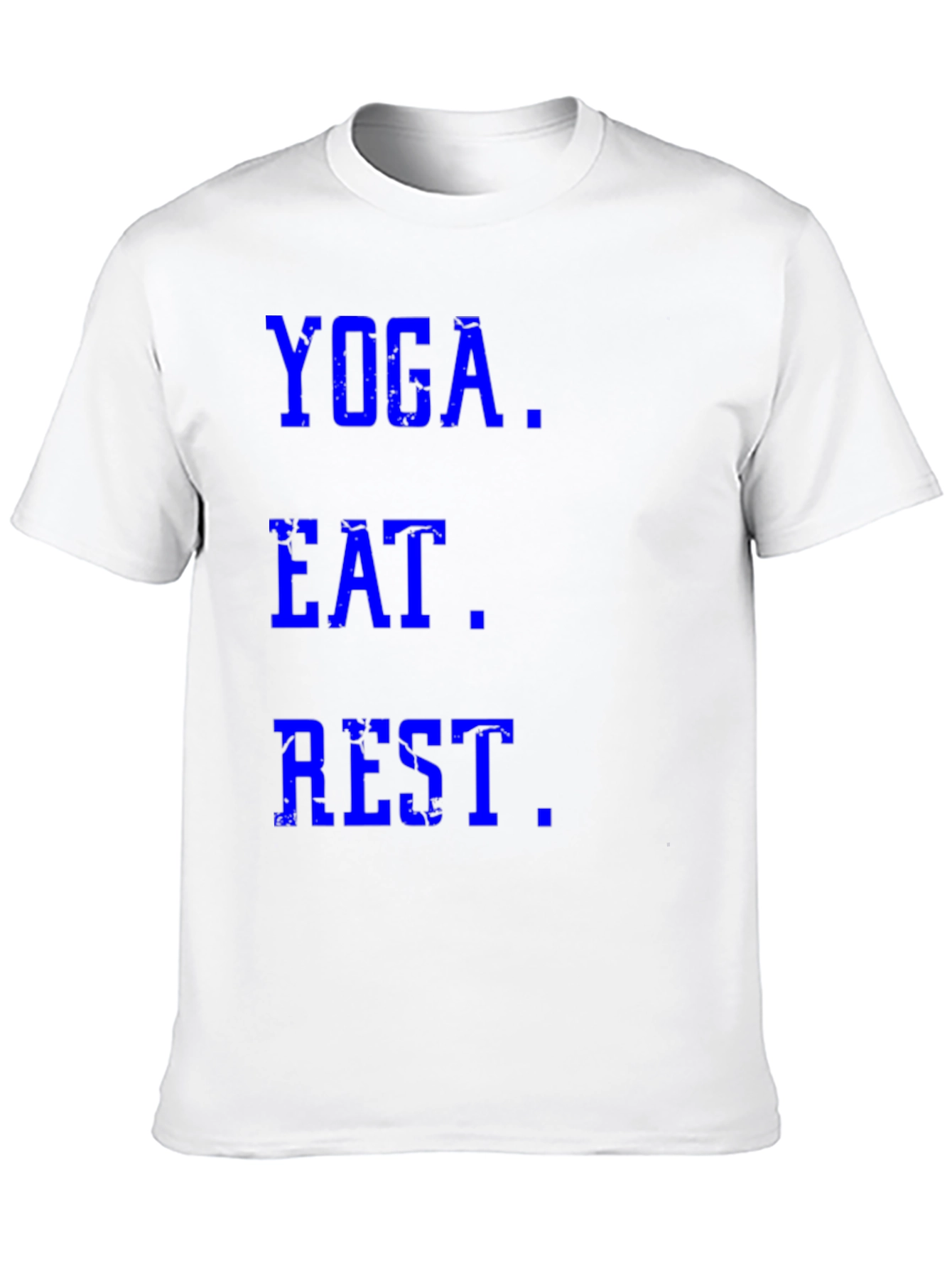 Yoga Eat Rest Black Graphic Tee