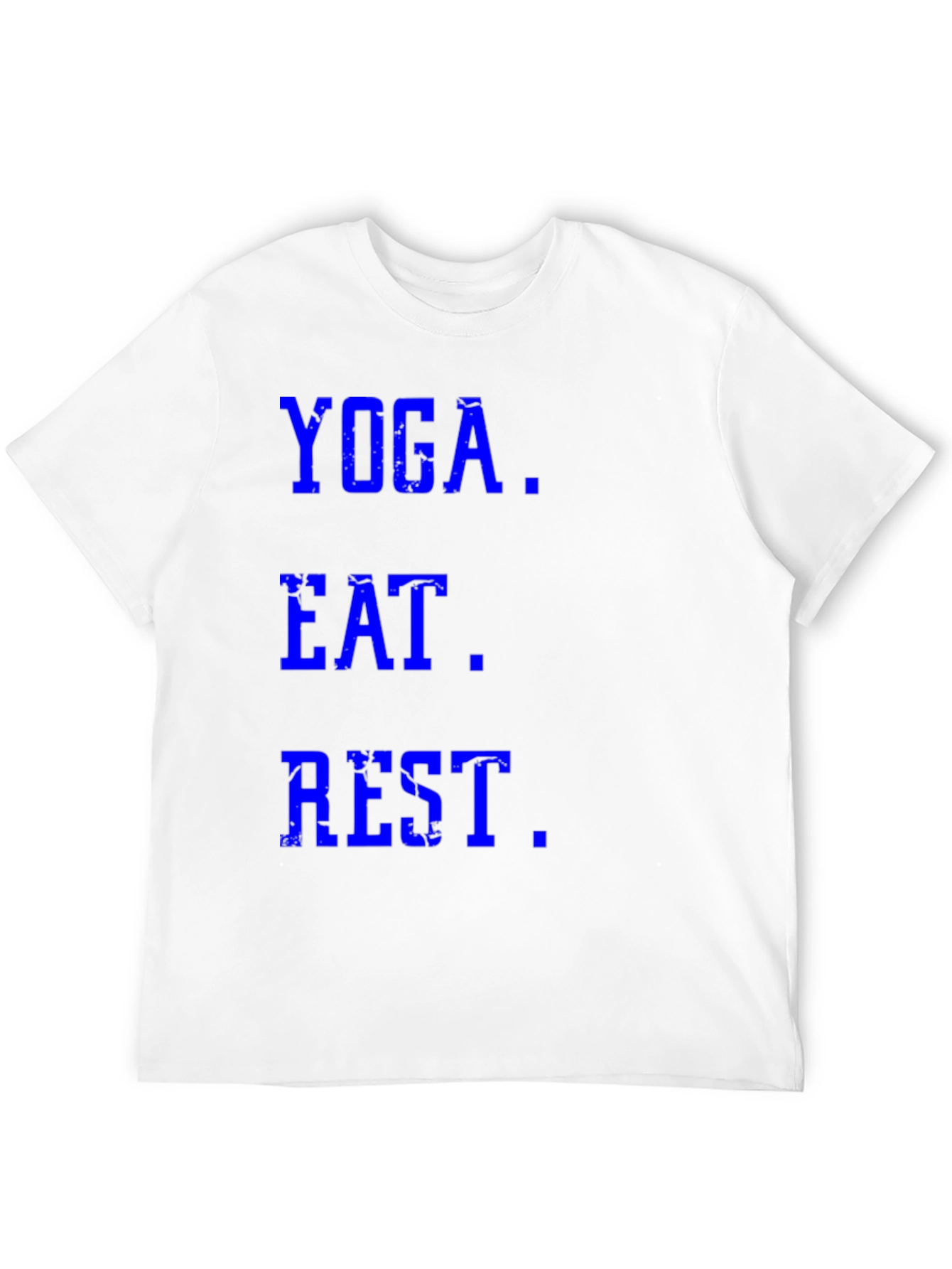 Yoga Eat Rest Black Graphic Tee