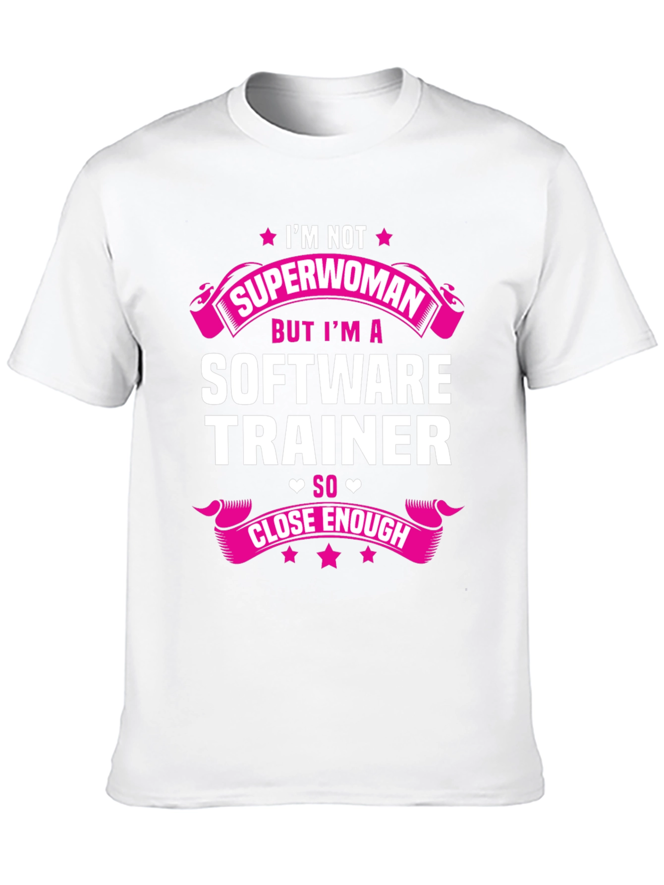 Software Trainer Superwoman Funny T-Shirt