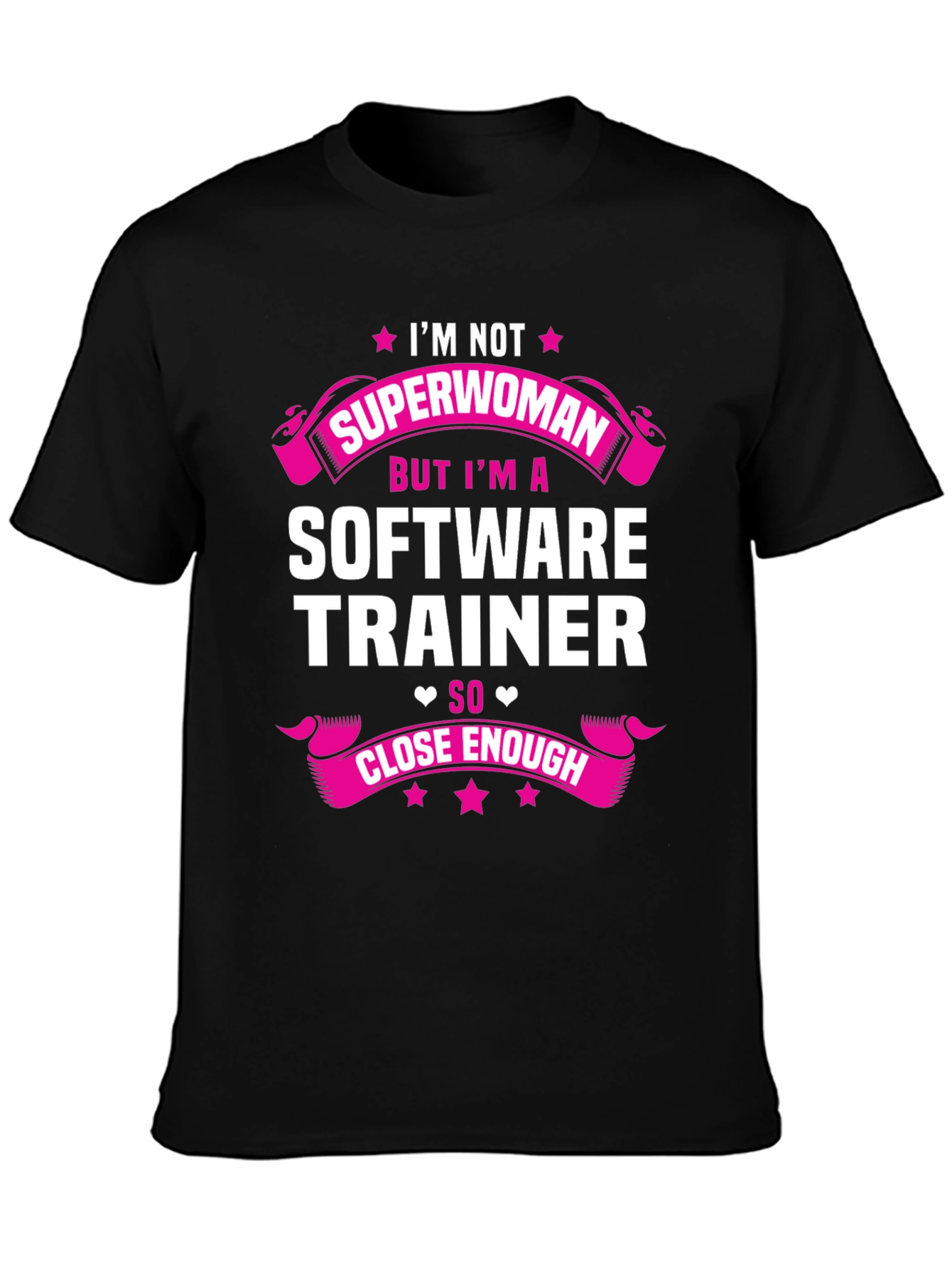 Software Trainer Superwoman Funny T-Shirt