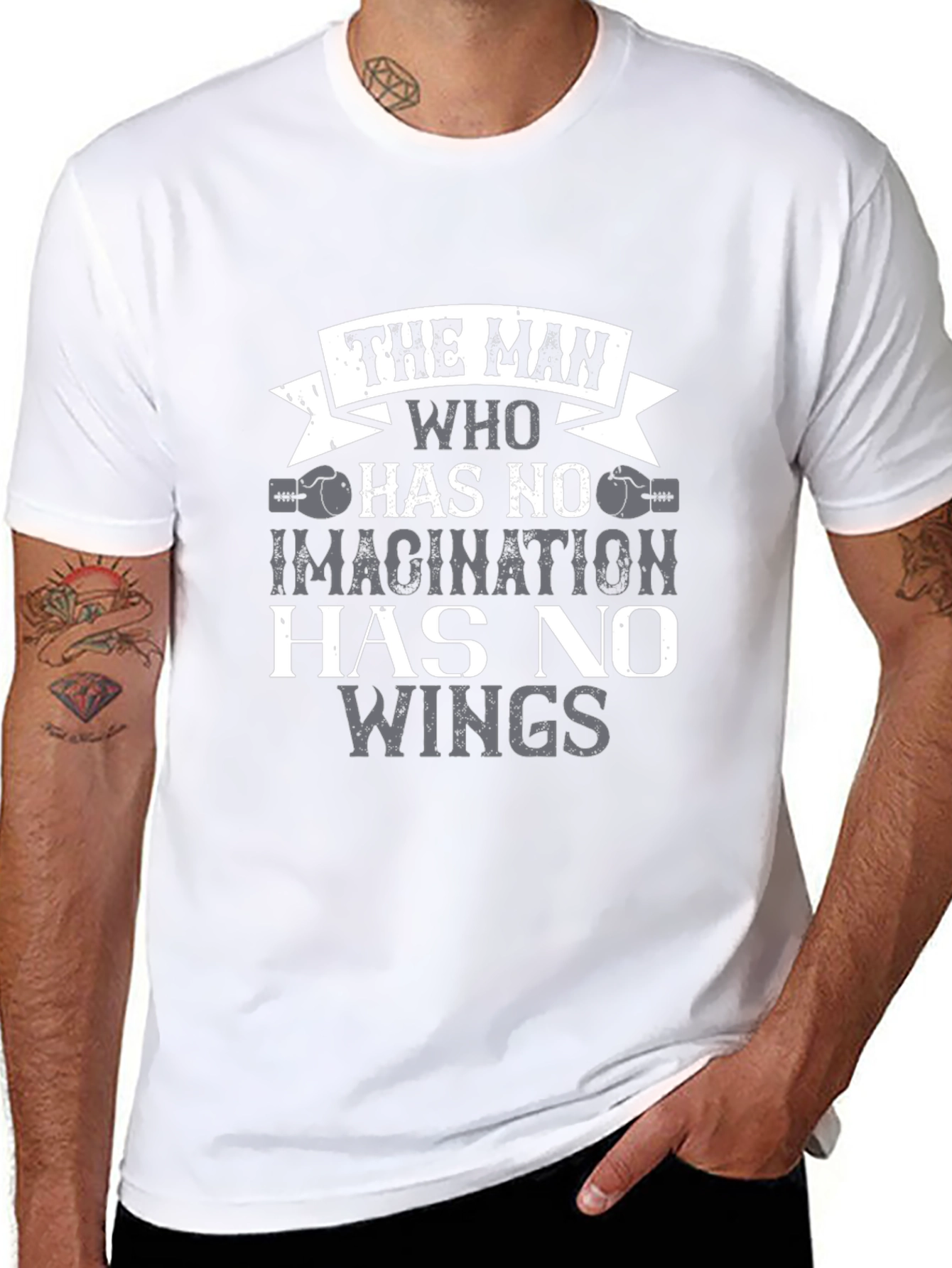 The Man Who Has No Imagination T-Shirt