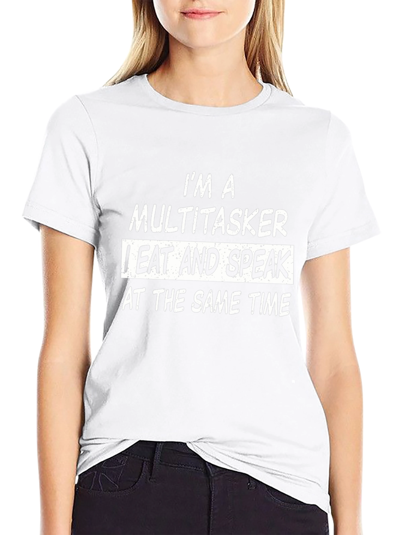 Multitasker Eat and Speak T-Shirt