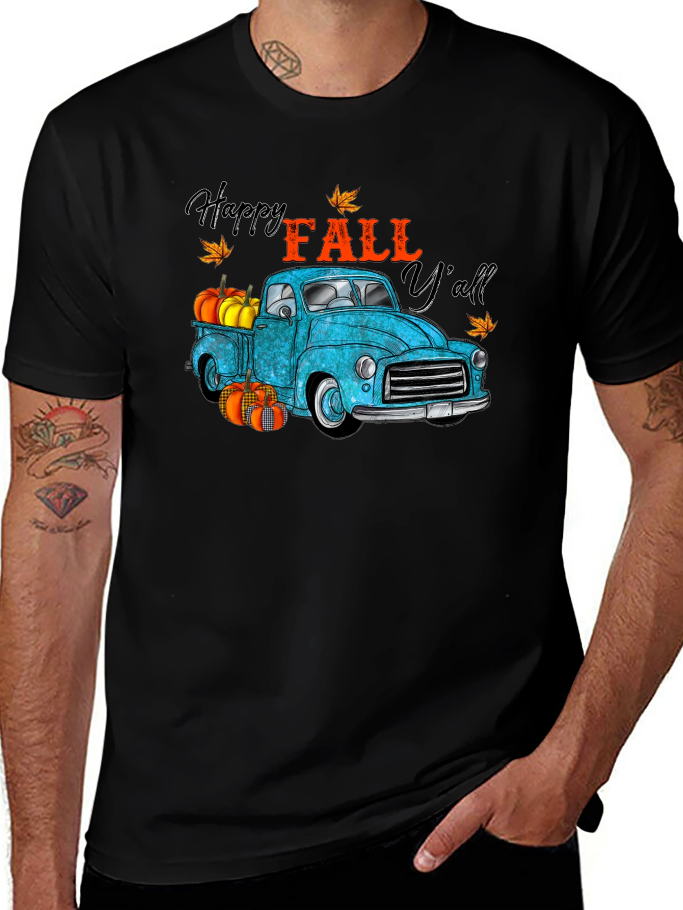 Happy Fall Yall Truck T-Shirt