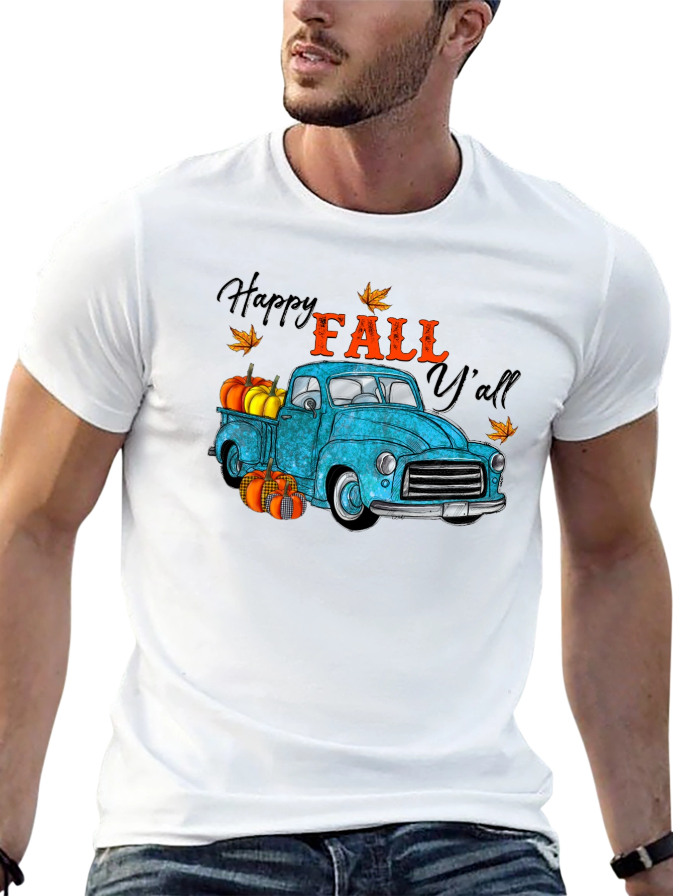 Happy Fall Yall Truck T-Shirt