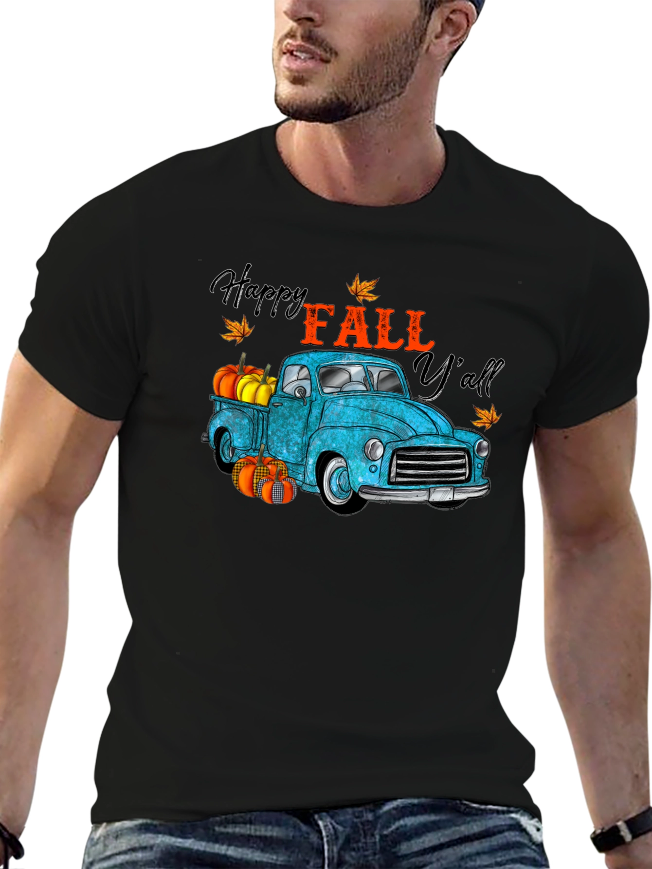Happy Fall Yall Truck T-Shirt