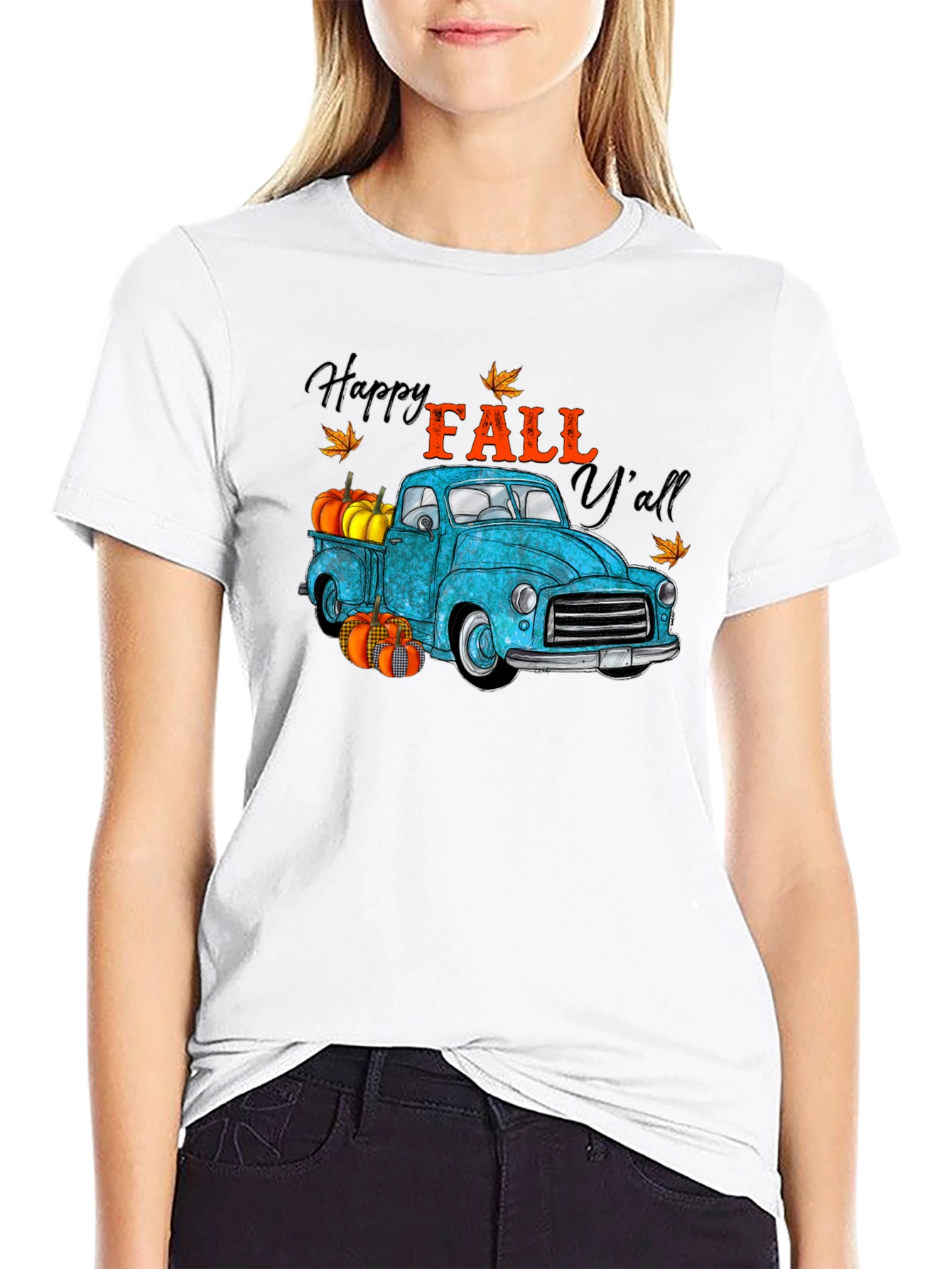 Happy Fall Yall Truck T-Shirt