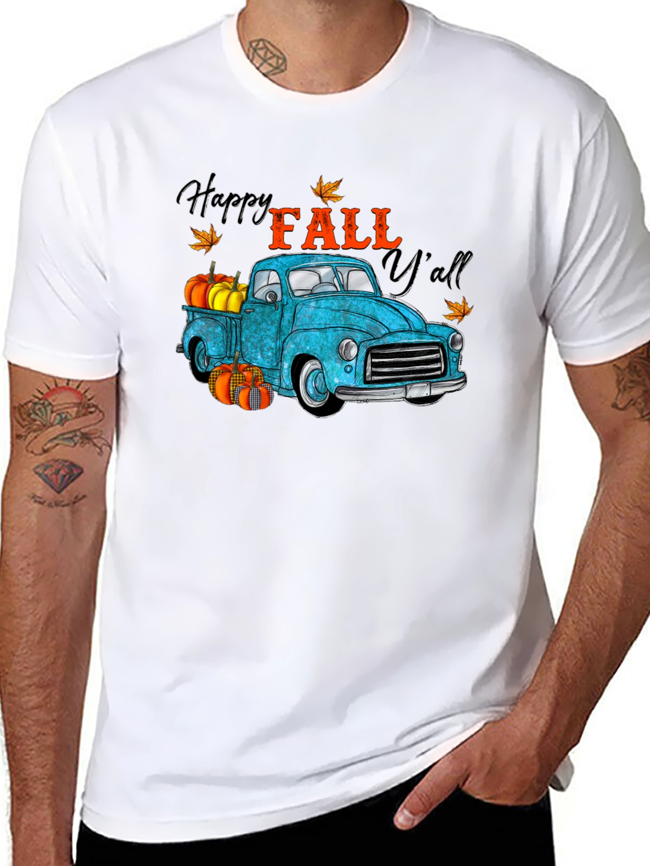 Happy Fall Yall Truck T-Shirt