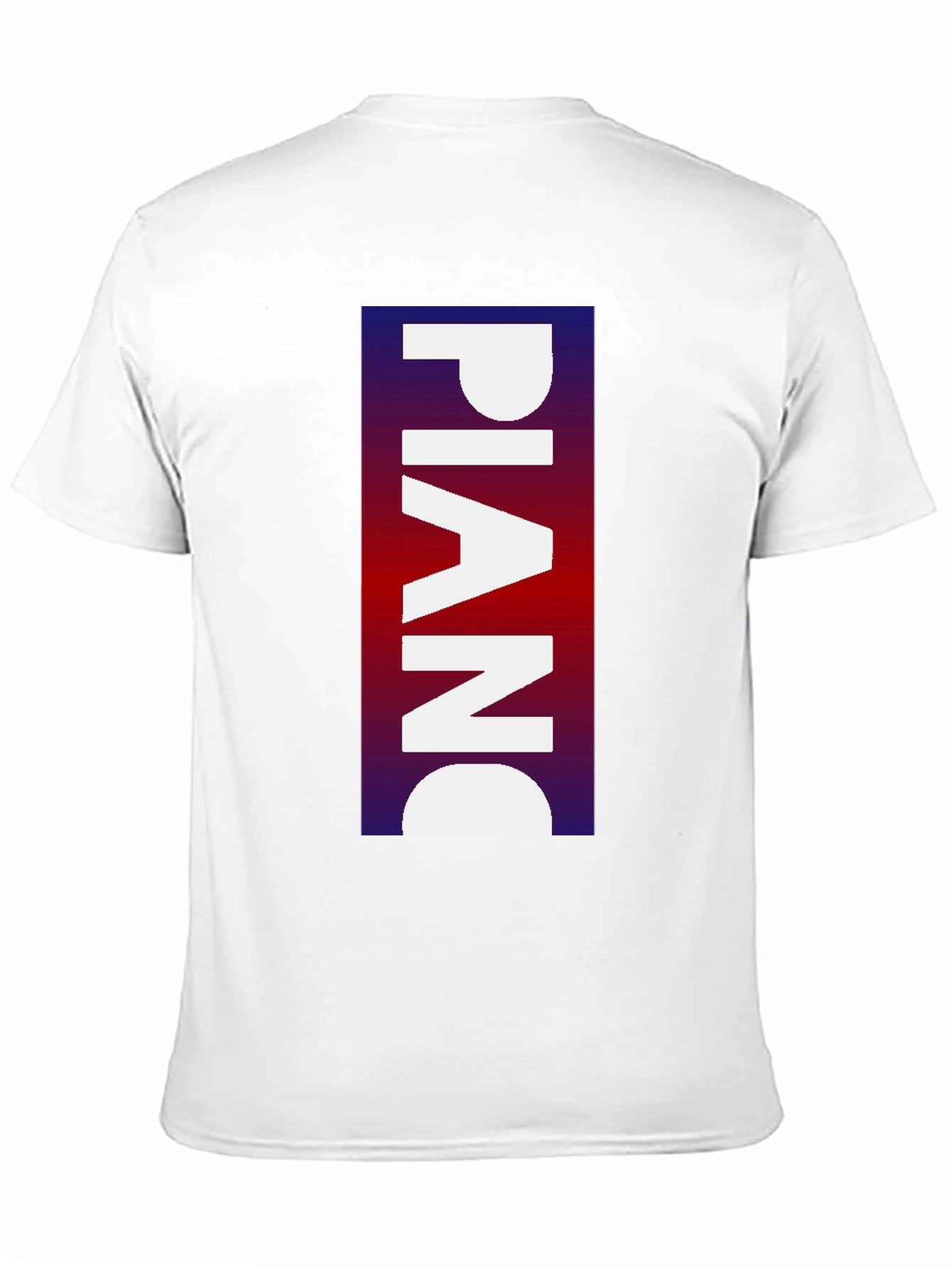 Piano Graphic Tee - Music Lover T-Shirt