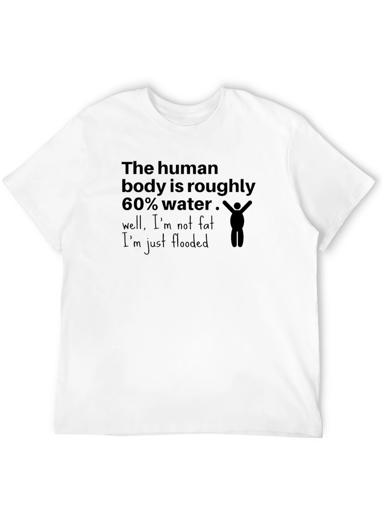 Humorous Water Content T-Shirt