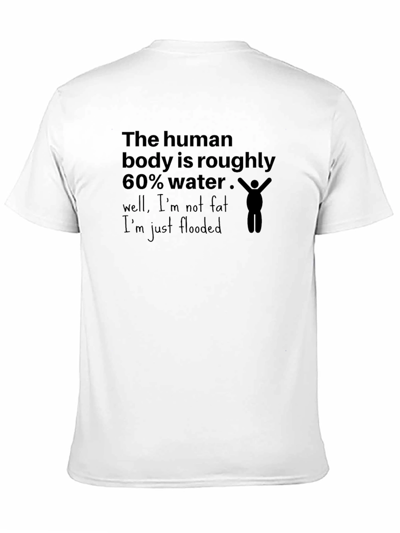 Humorous Water Content T-Shirt