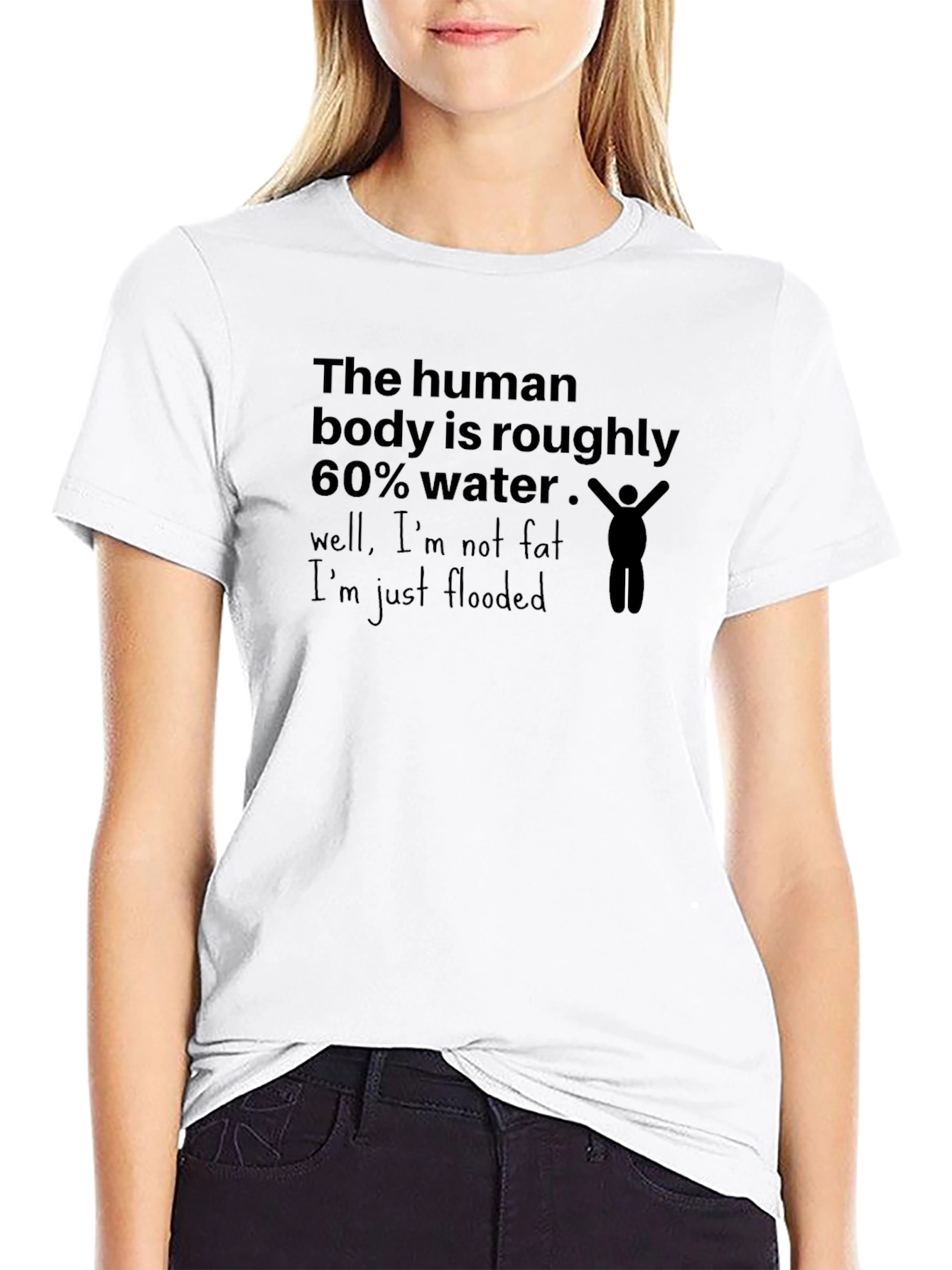 Humorous Water Content T-Shirt