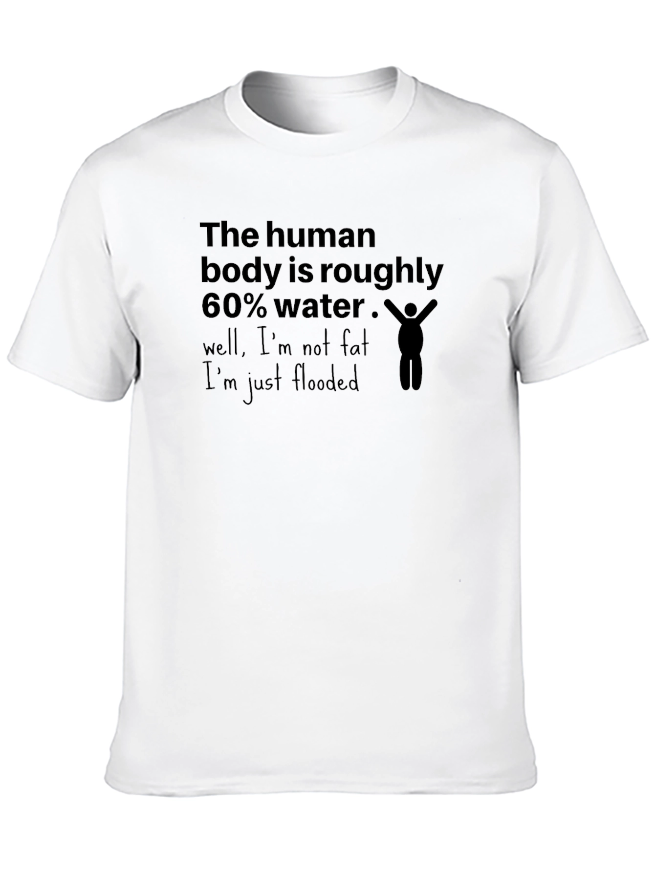Humorous Water Content T-Shirt
