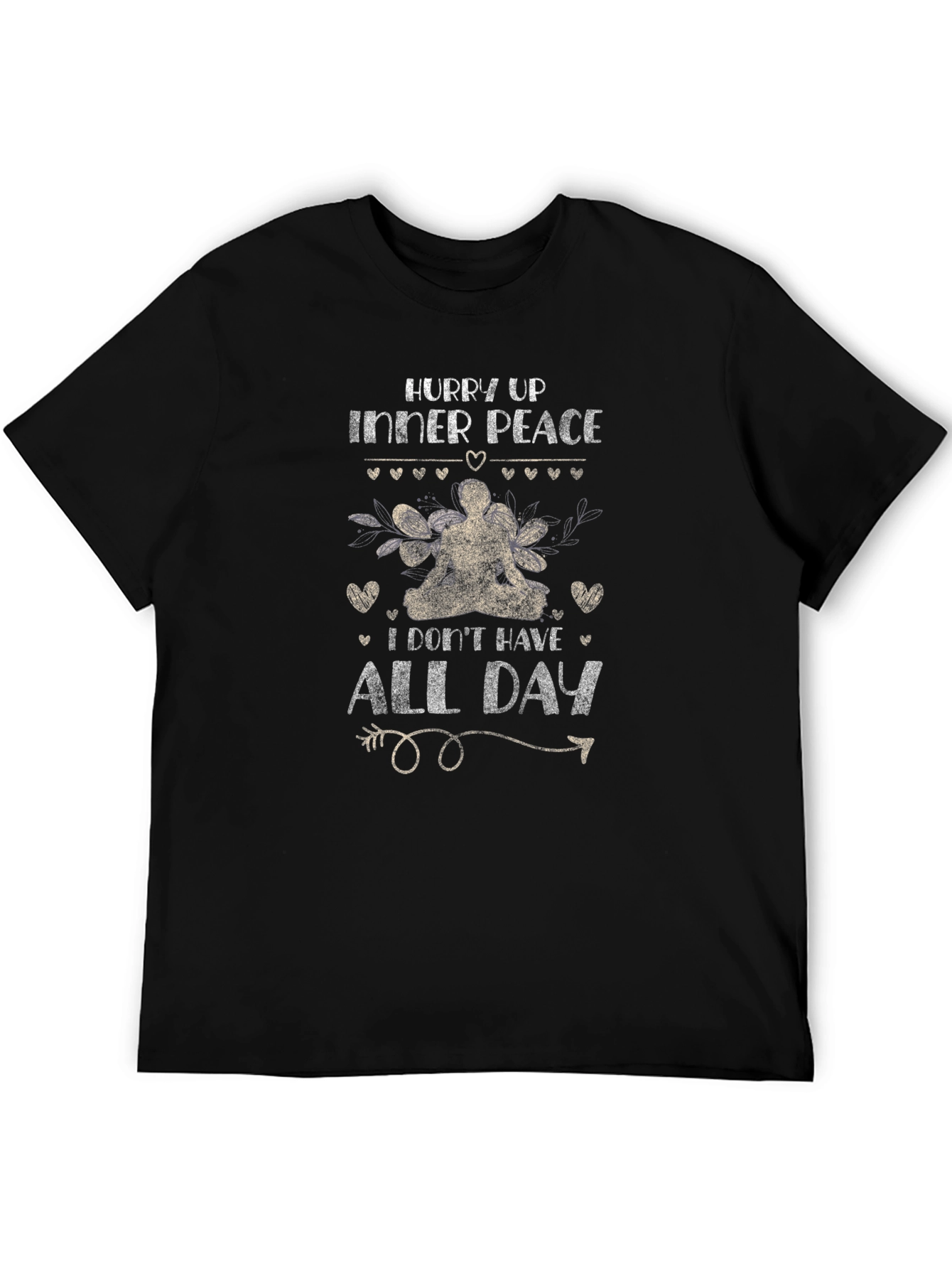 Funny Hurry Up Inner Peace T-Shirt