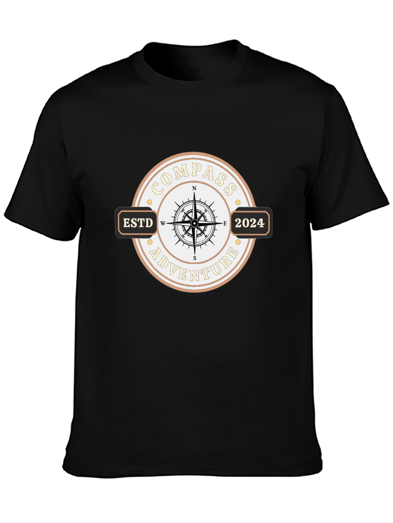 Compass Adventure Est. 2024 Graphic T-Shirt