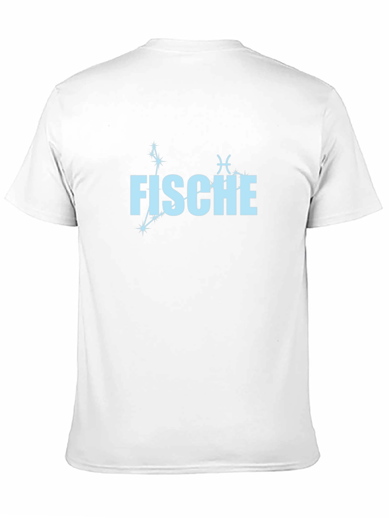 Fische Zodiac Black Graphic T-Shirt