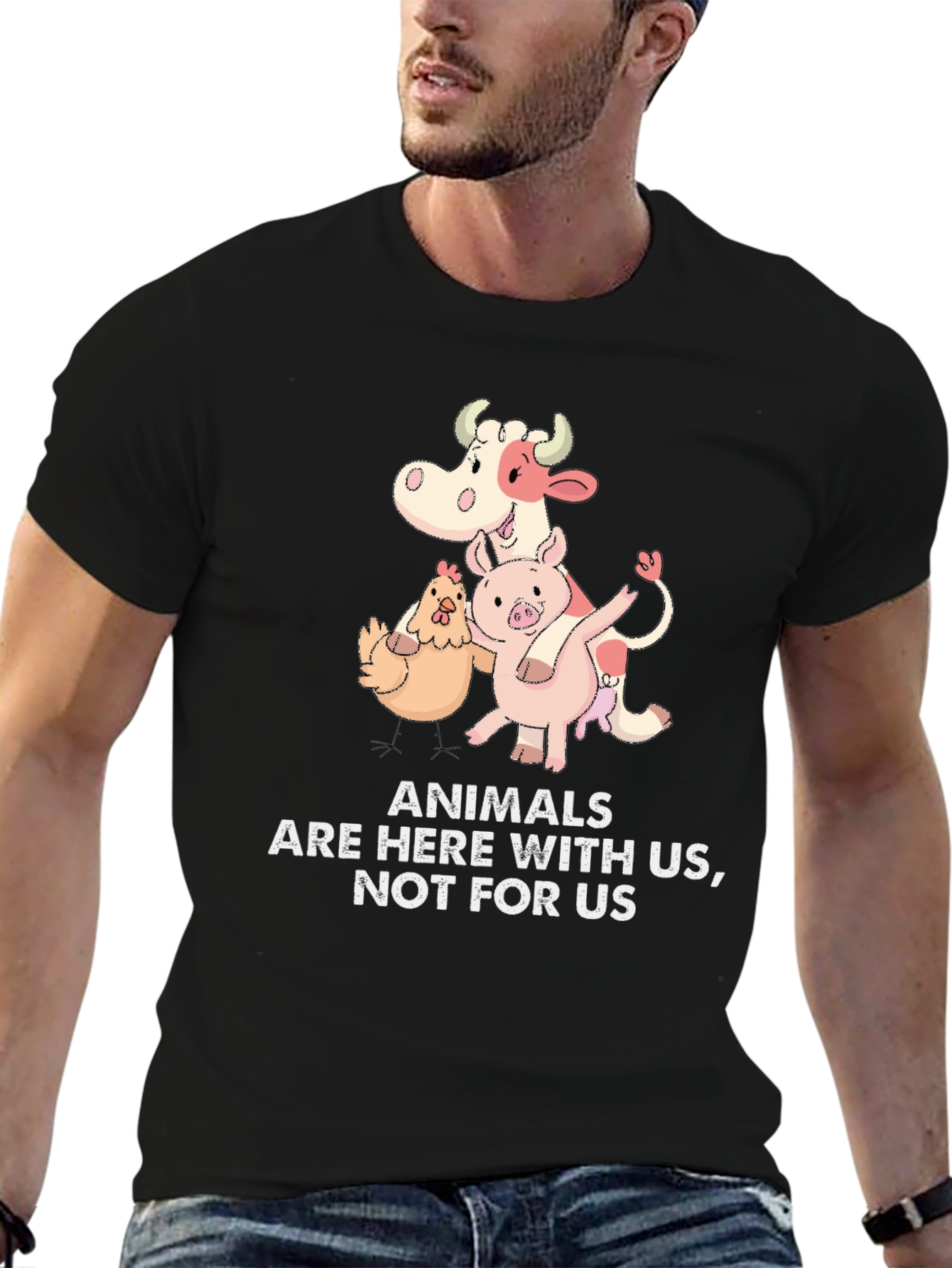 Animals Here With Us T-Shirt