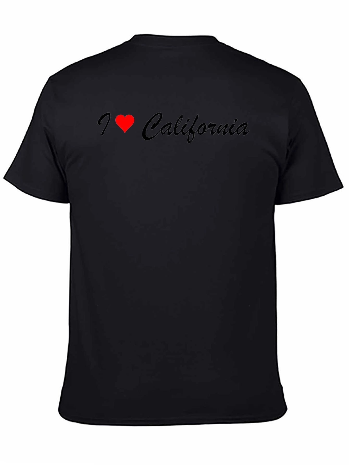 I Heart California T-Shirt - Black Graphic Tee