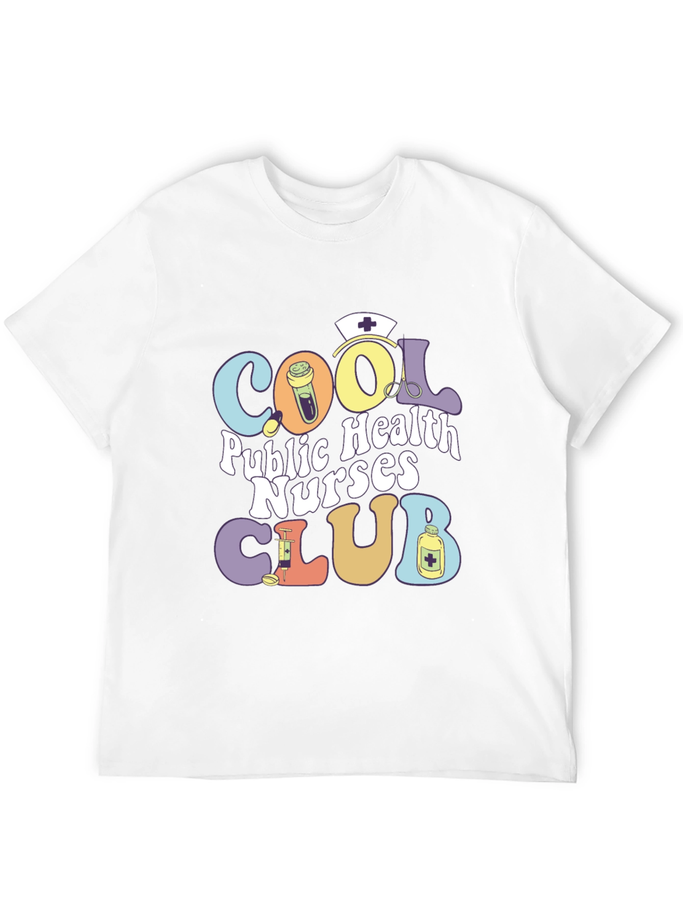 Cool Public Health Nurses Club T-Shirt