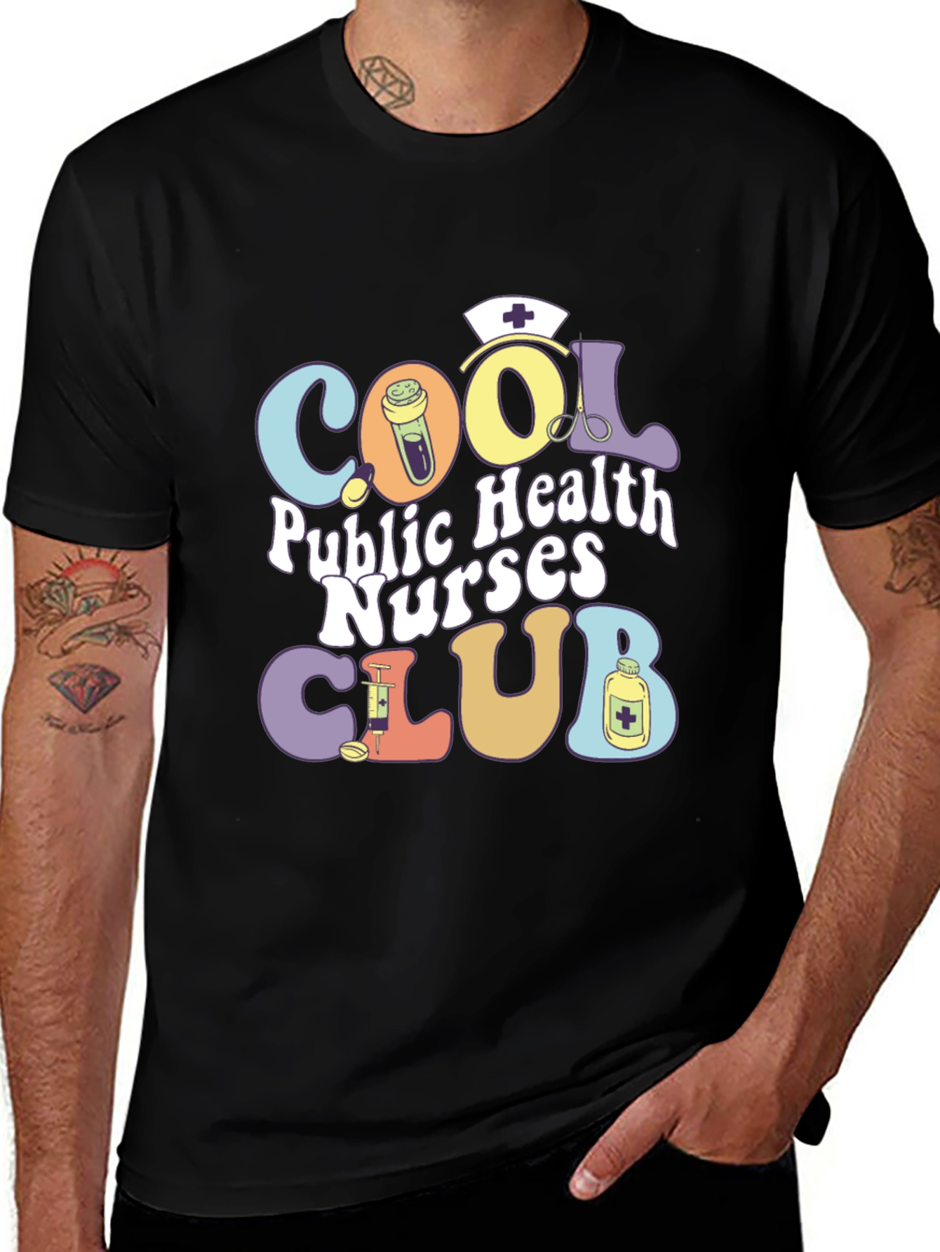 Cool Public Health Nurses Club T-Shirt