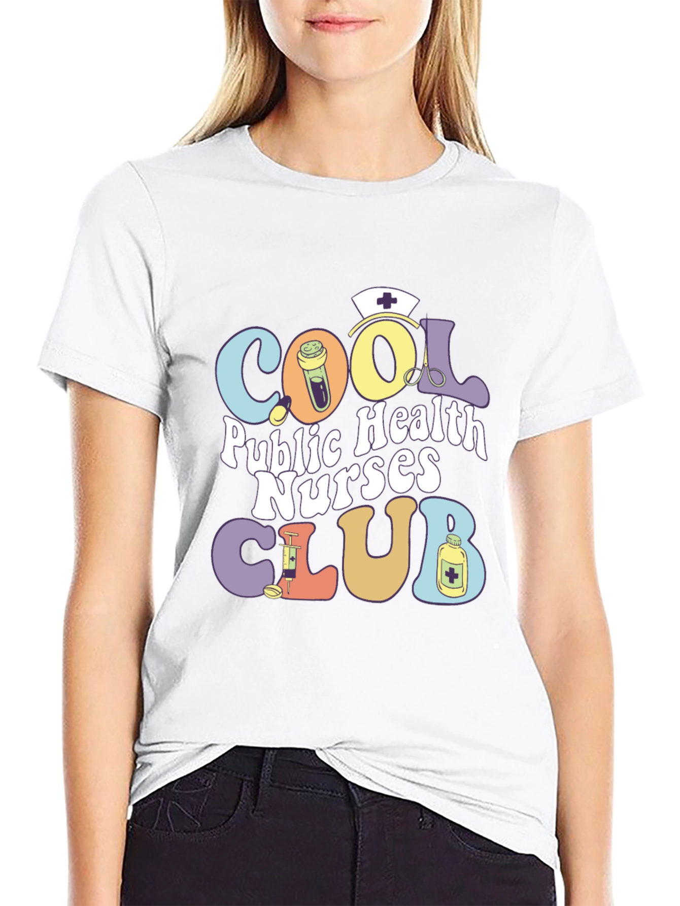 Cool Public Health Nurses Club T-Shirt