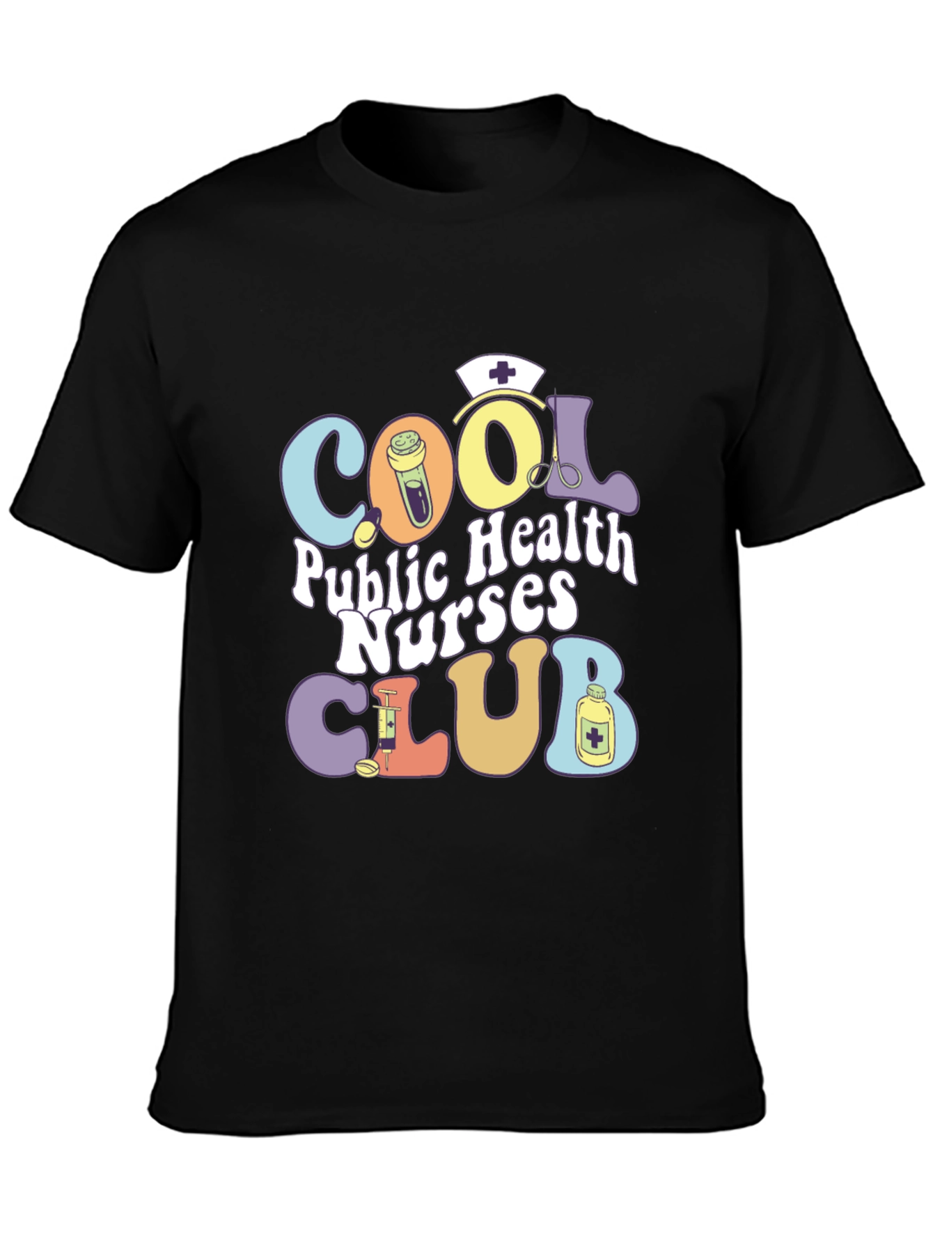 Cool Public Health Nurses Club T-Shirt