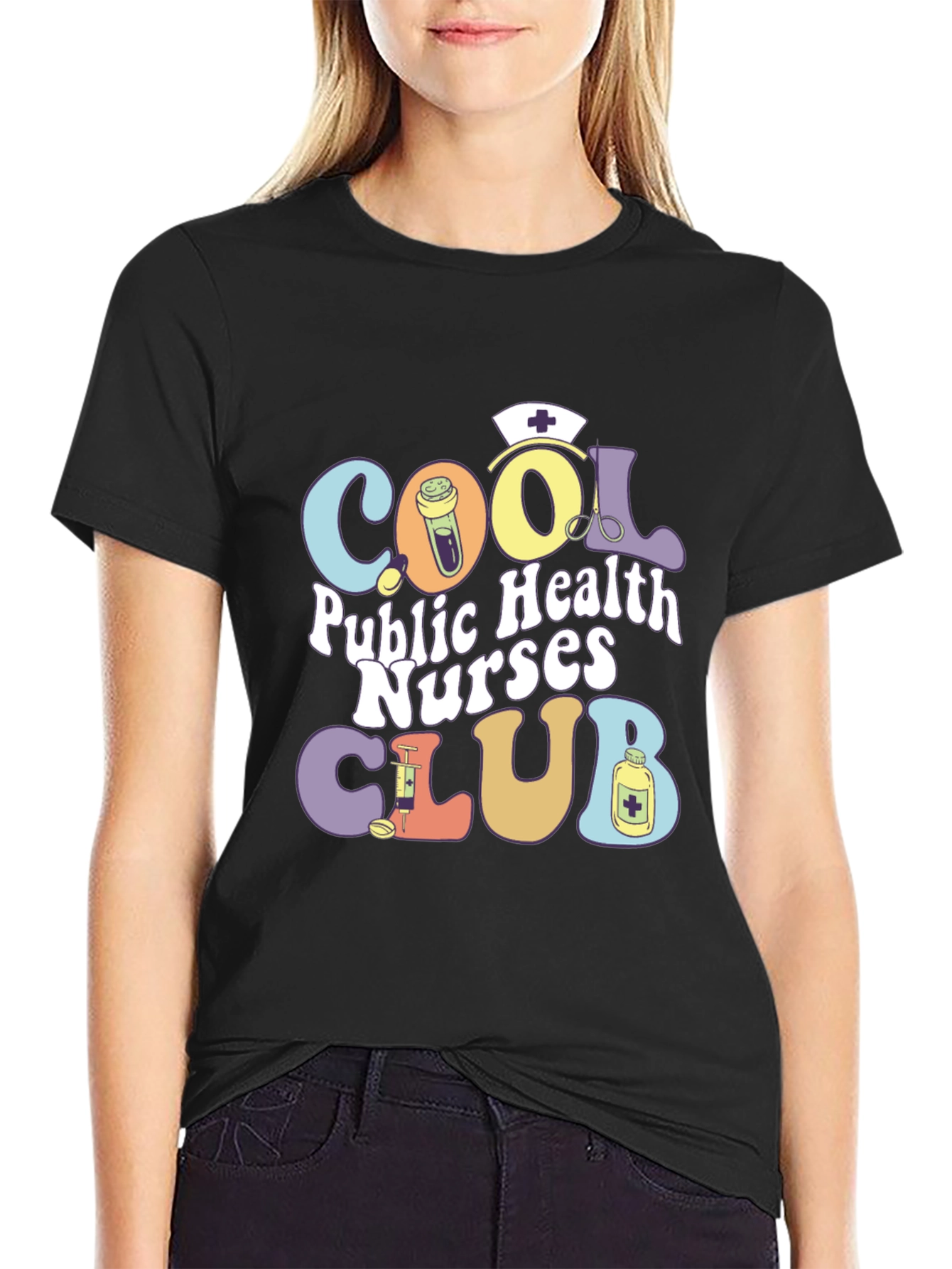 Cool Public Health Nurses Club T-Shirt