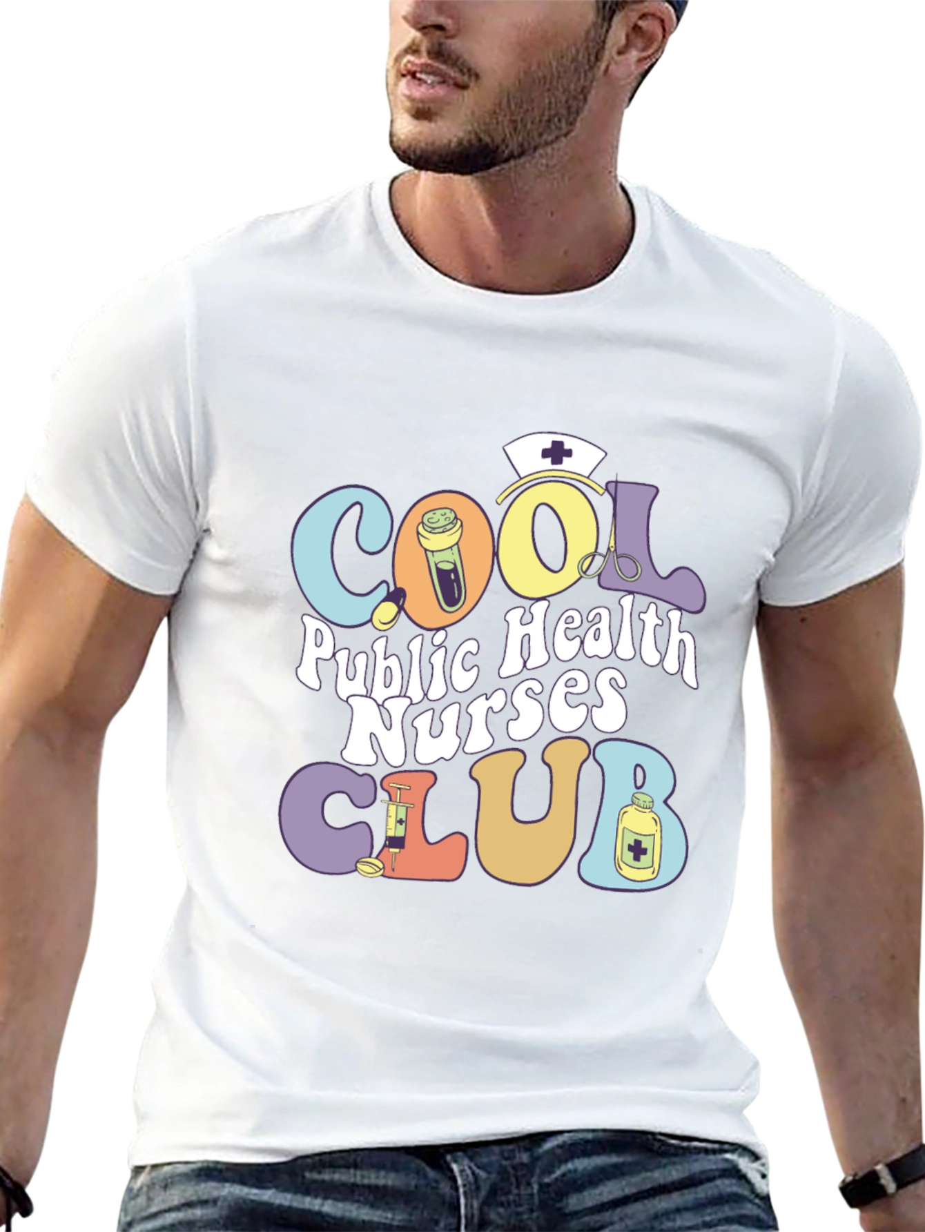 Cool Public Health Nurses Club T-Shirt