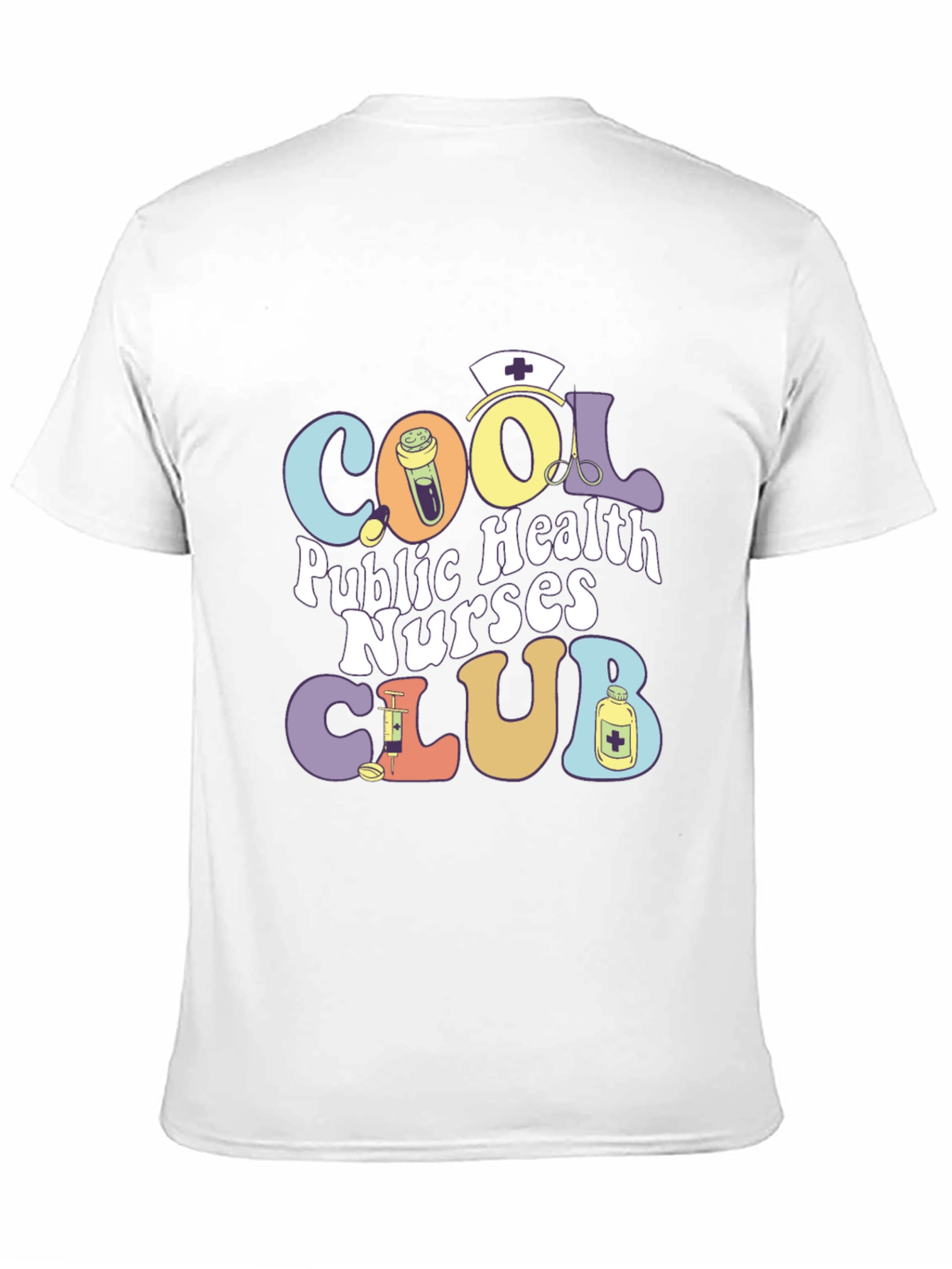 Cool Public Health Nurses Club T-Shirt