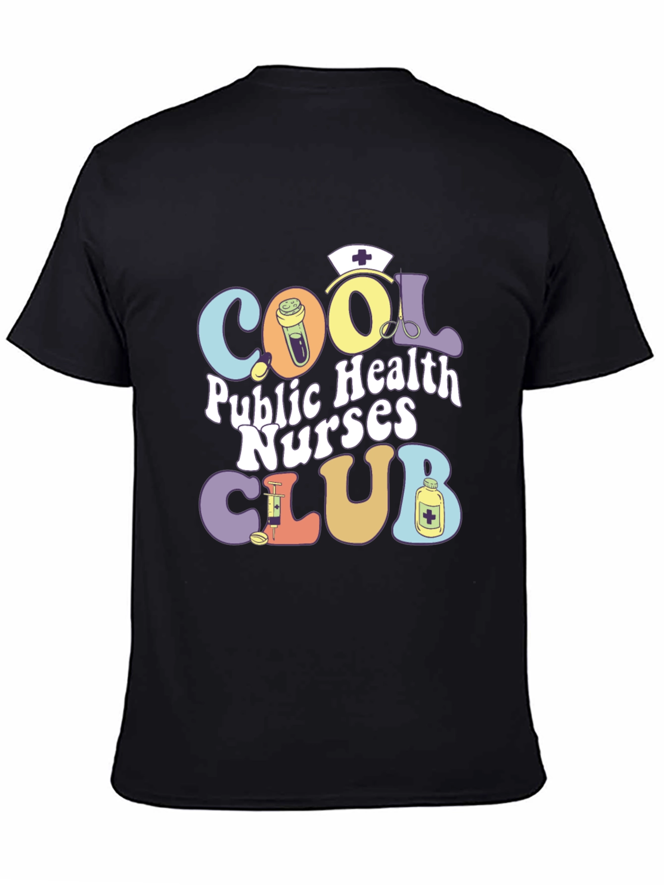 Cool Public Health Nurses Club T-Shirt