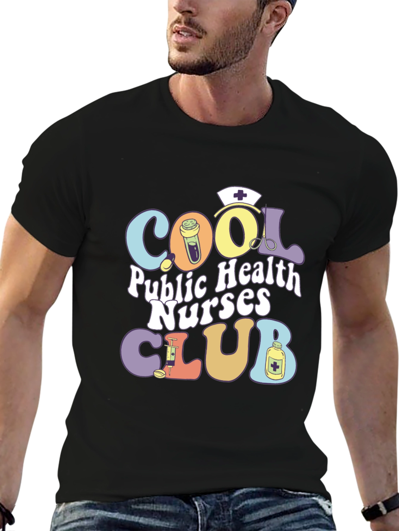 Cool Public Health Nurses Club T-Shirt