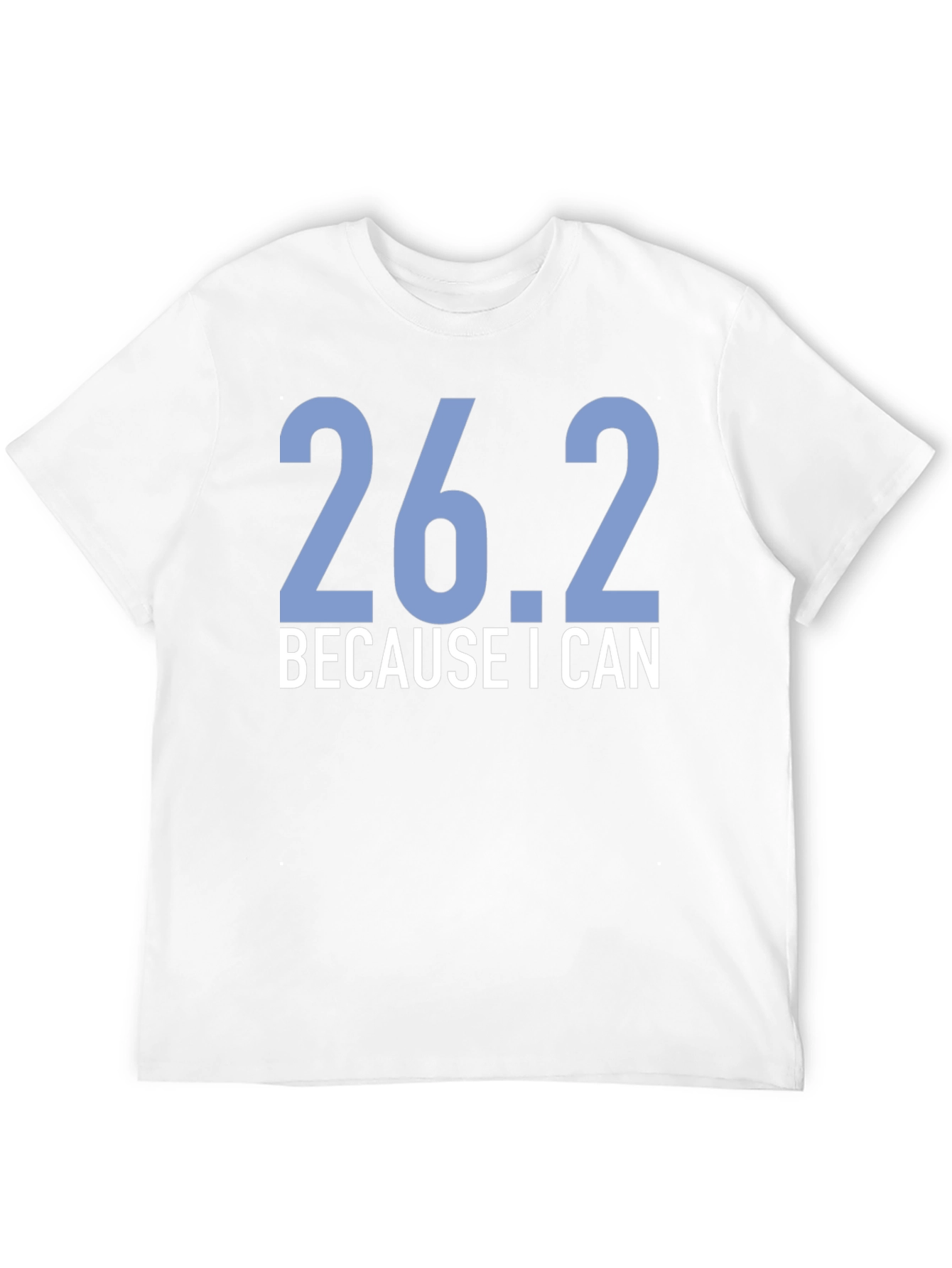 26.2 Because I Can Black T-Shirt
