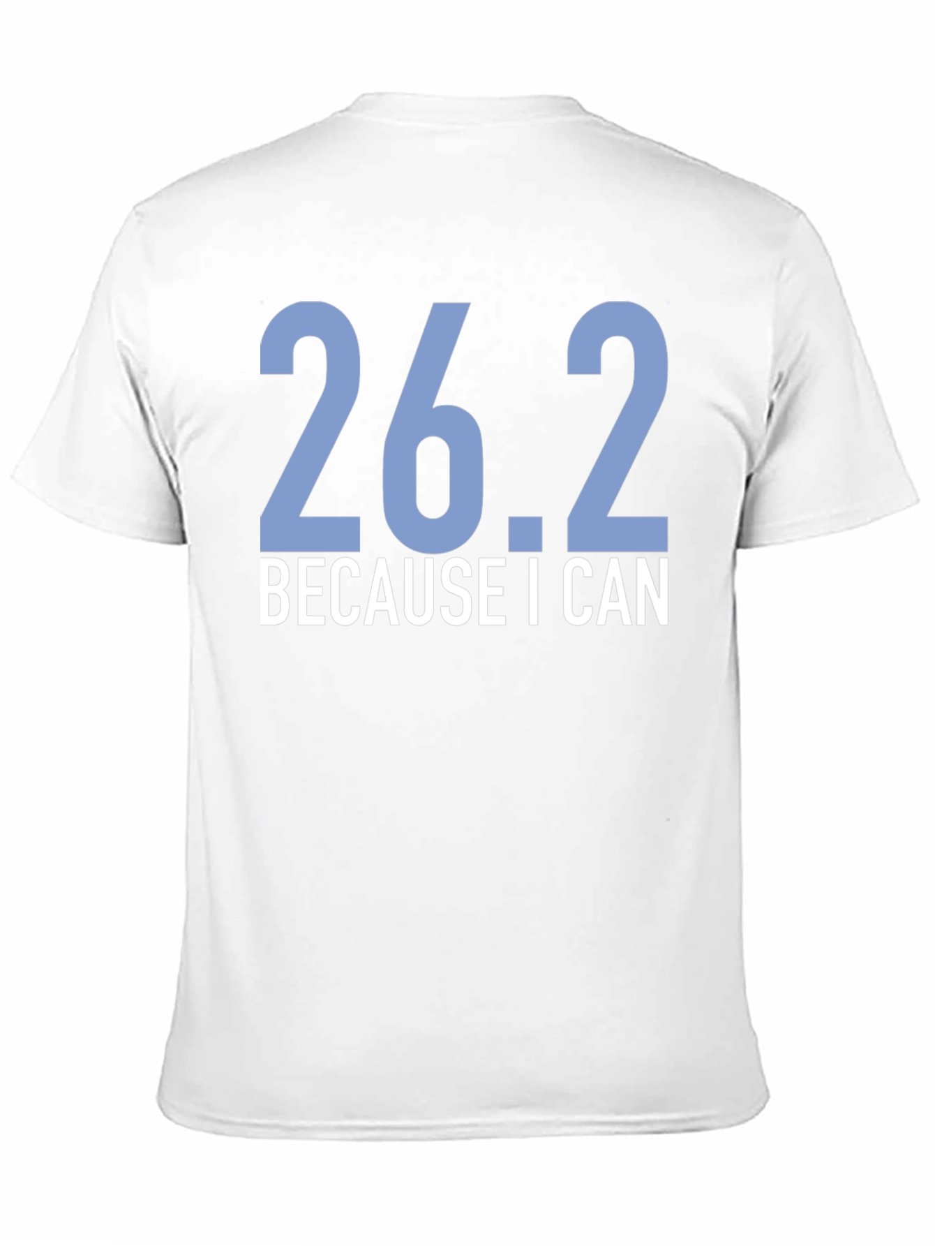 26.2 Because I Can Black T-Shirt
