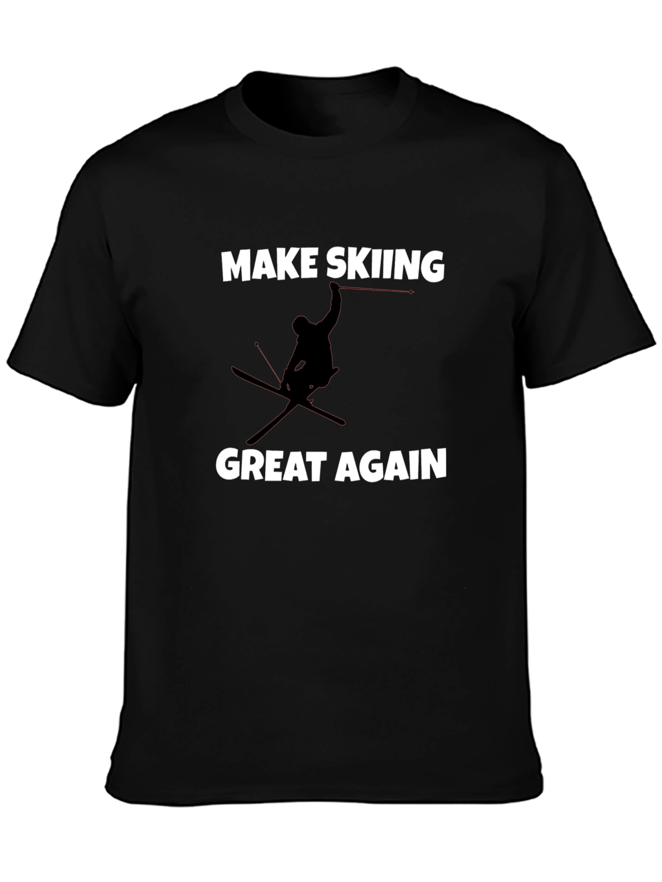 Make Skiing Great Again Graphic Tee