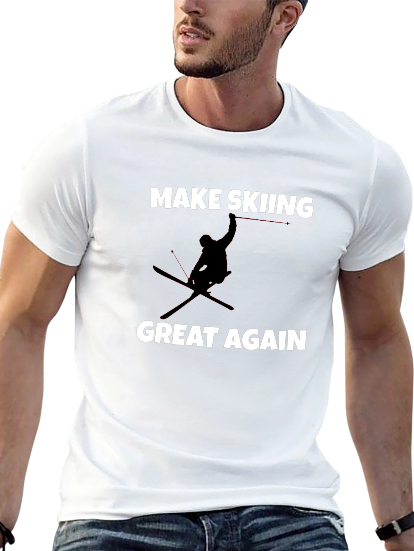 Make Skiing Great Again Graphic Tee