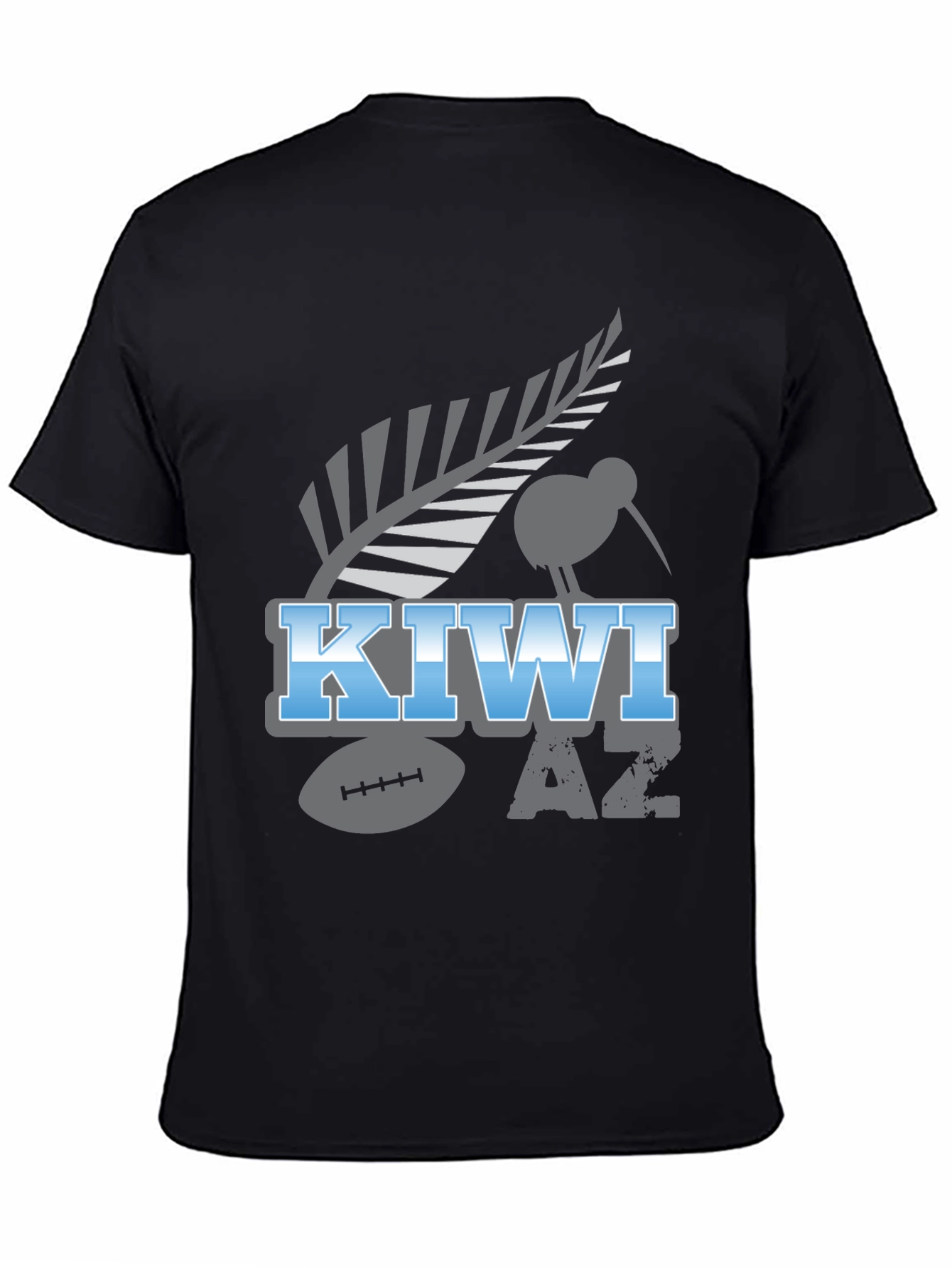 Kiwi AZ Football T-Shirt - Unique Design