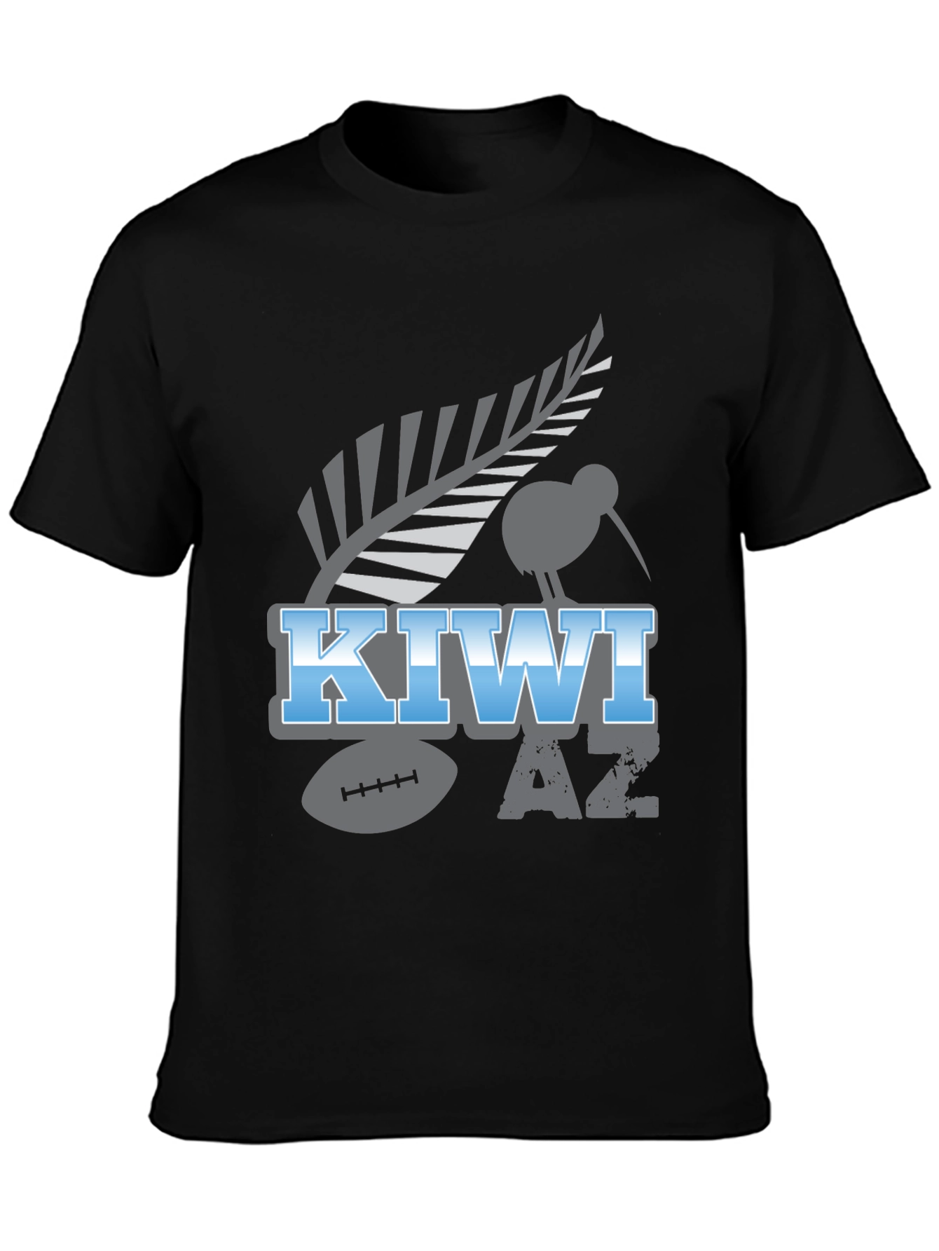 Kiwi AZ Football T-Shirt - Unique Design